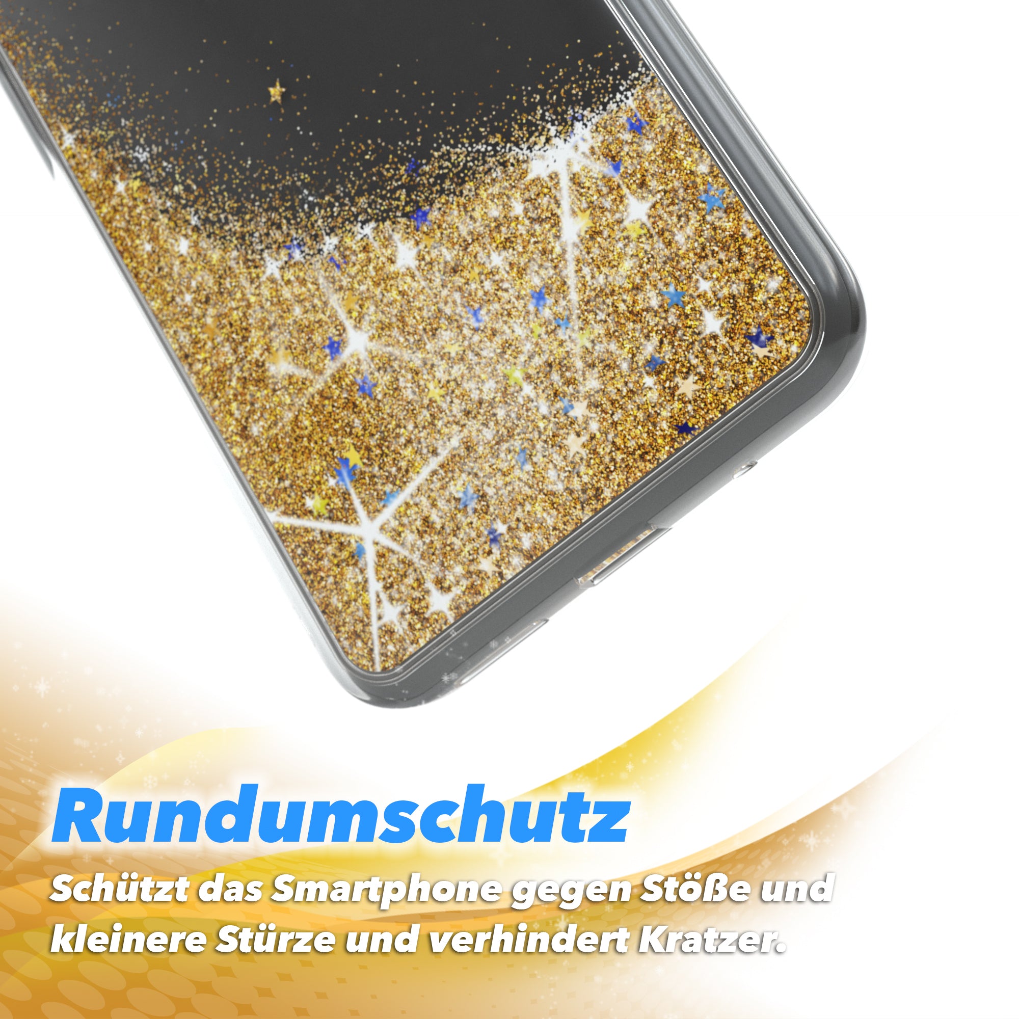 Xiaomi Redmi Note 10 5G Glitzerhülle