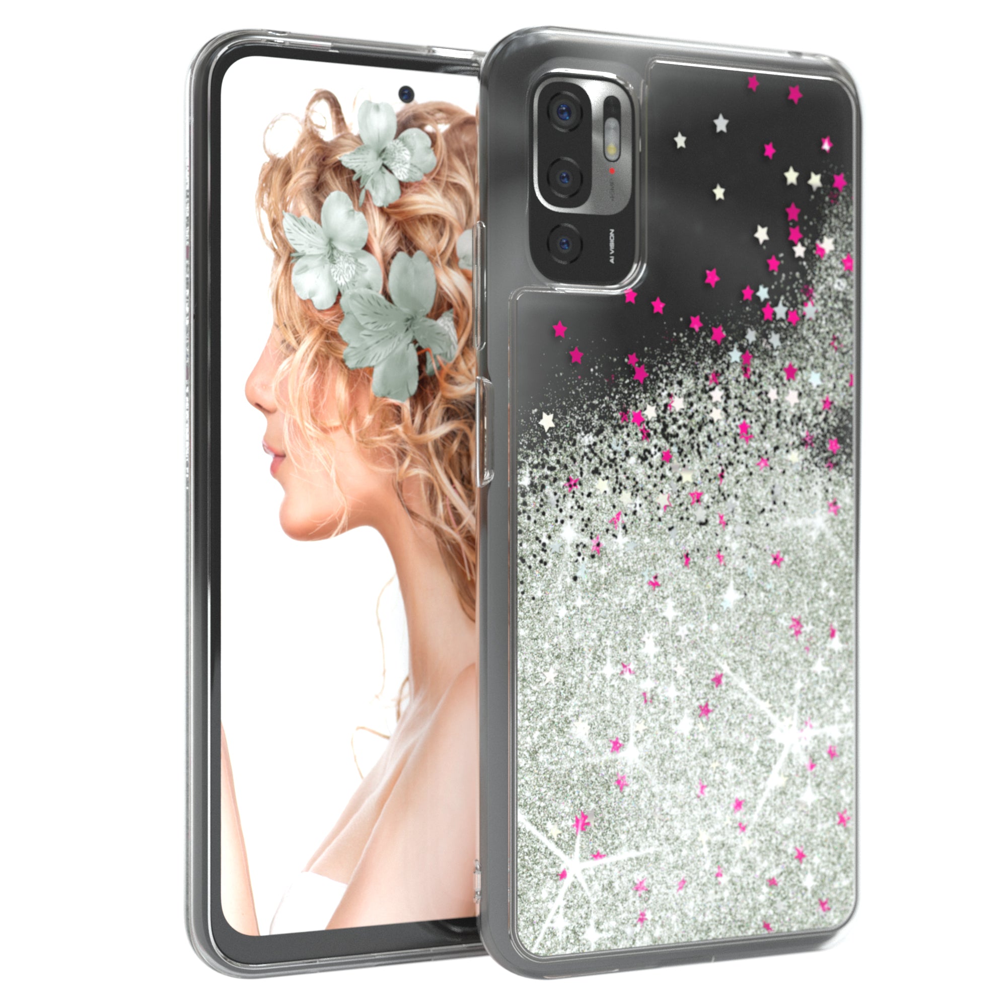 Xiaomi Redmi Note 10 5G Glitzerhülle