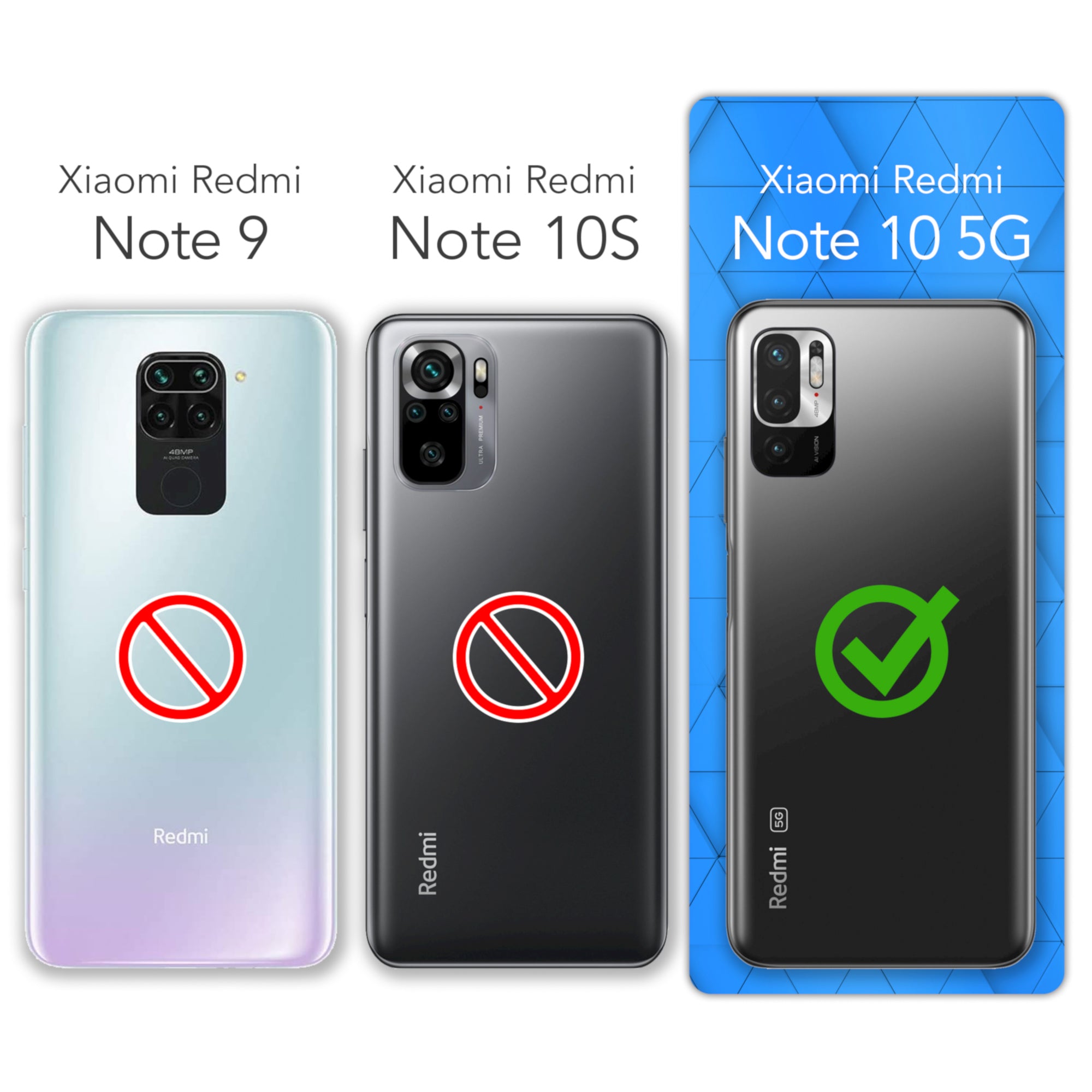 Xiaomi Redmi Note 10 5G Glitzerhülle