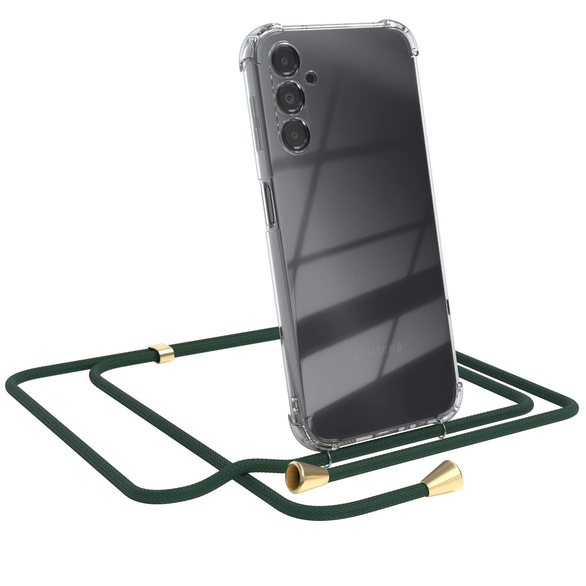 Galaxy A14 transparente Hülle + Kordel