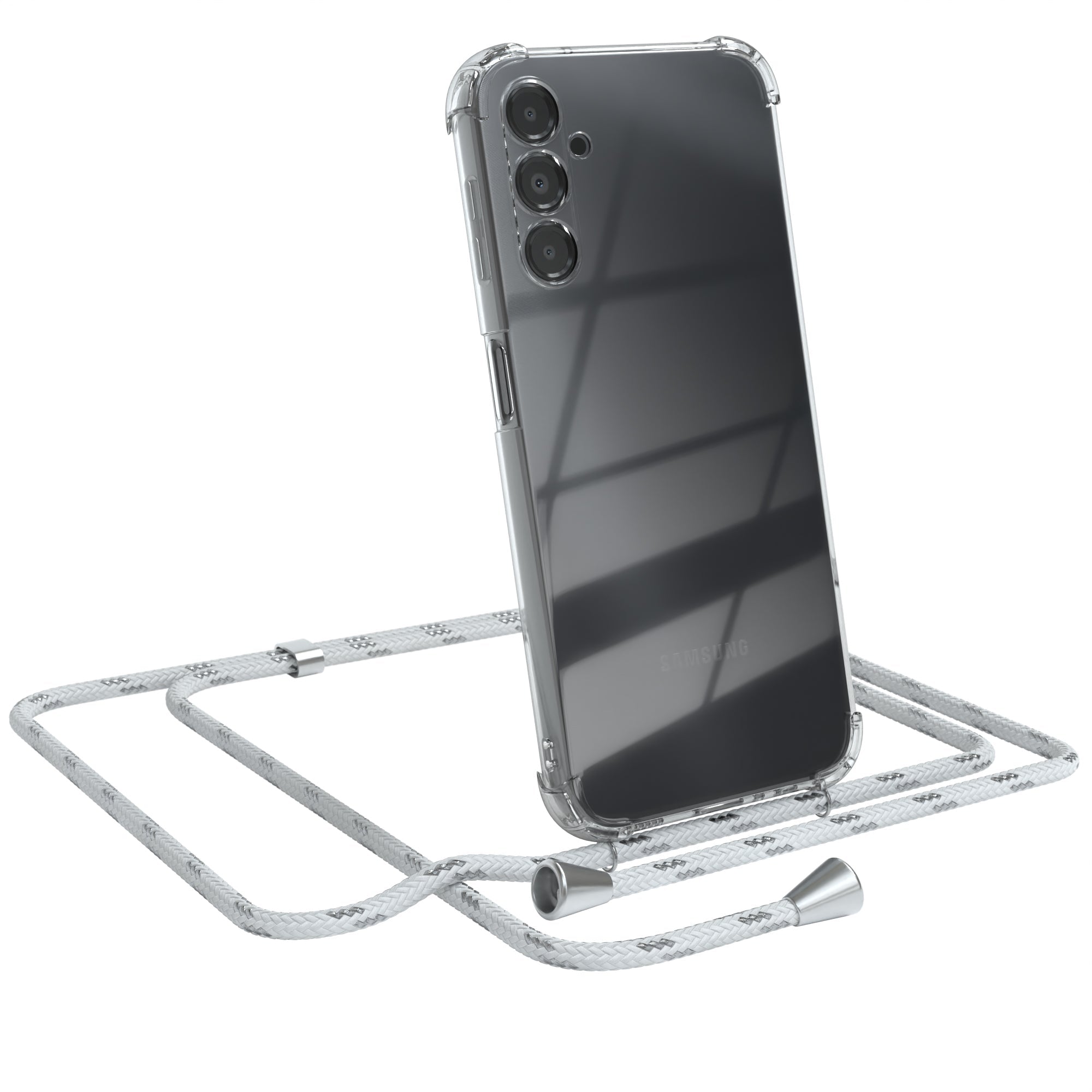 Galaxy A14 transparente Hülle + Kordel