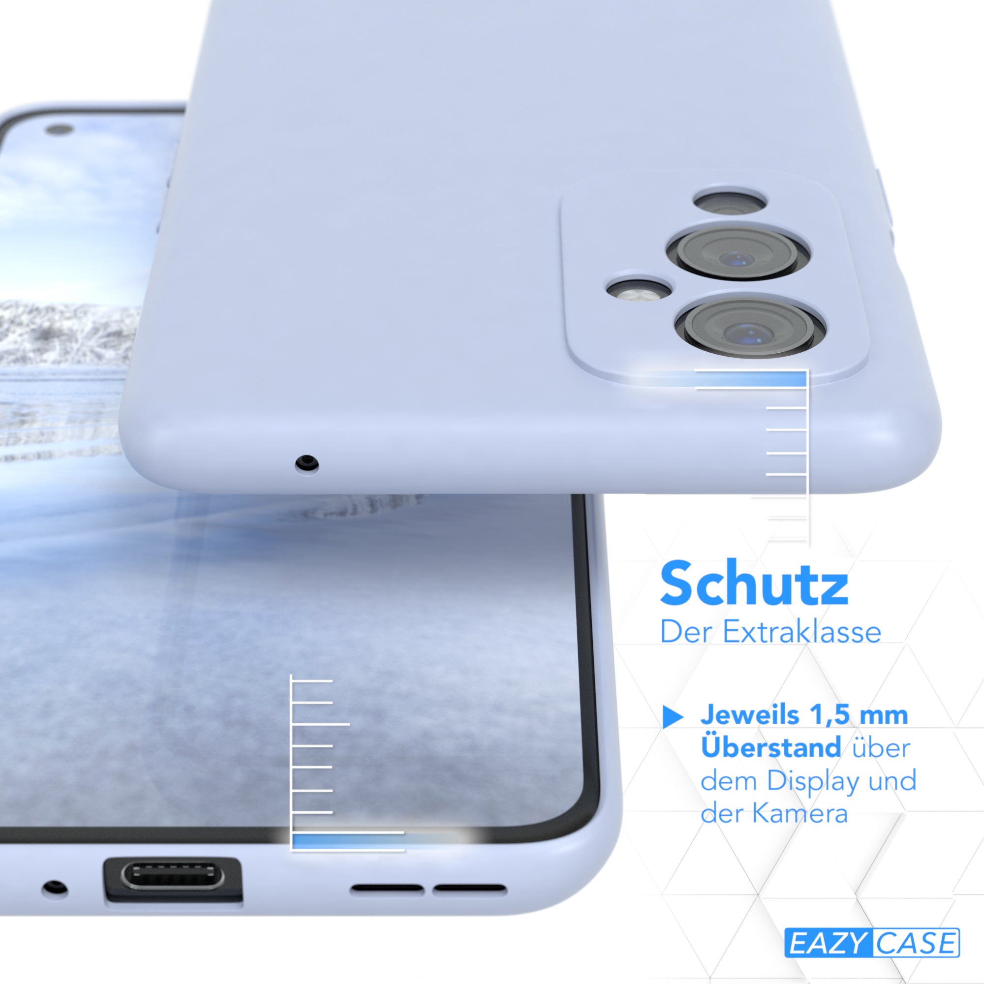 OnePlus 9 ultradünnes Slimcover aus TPU