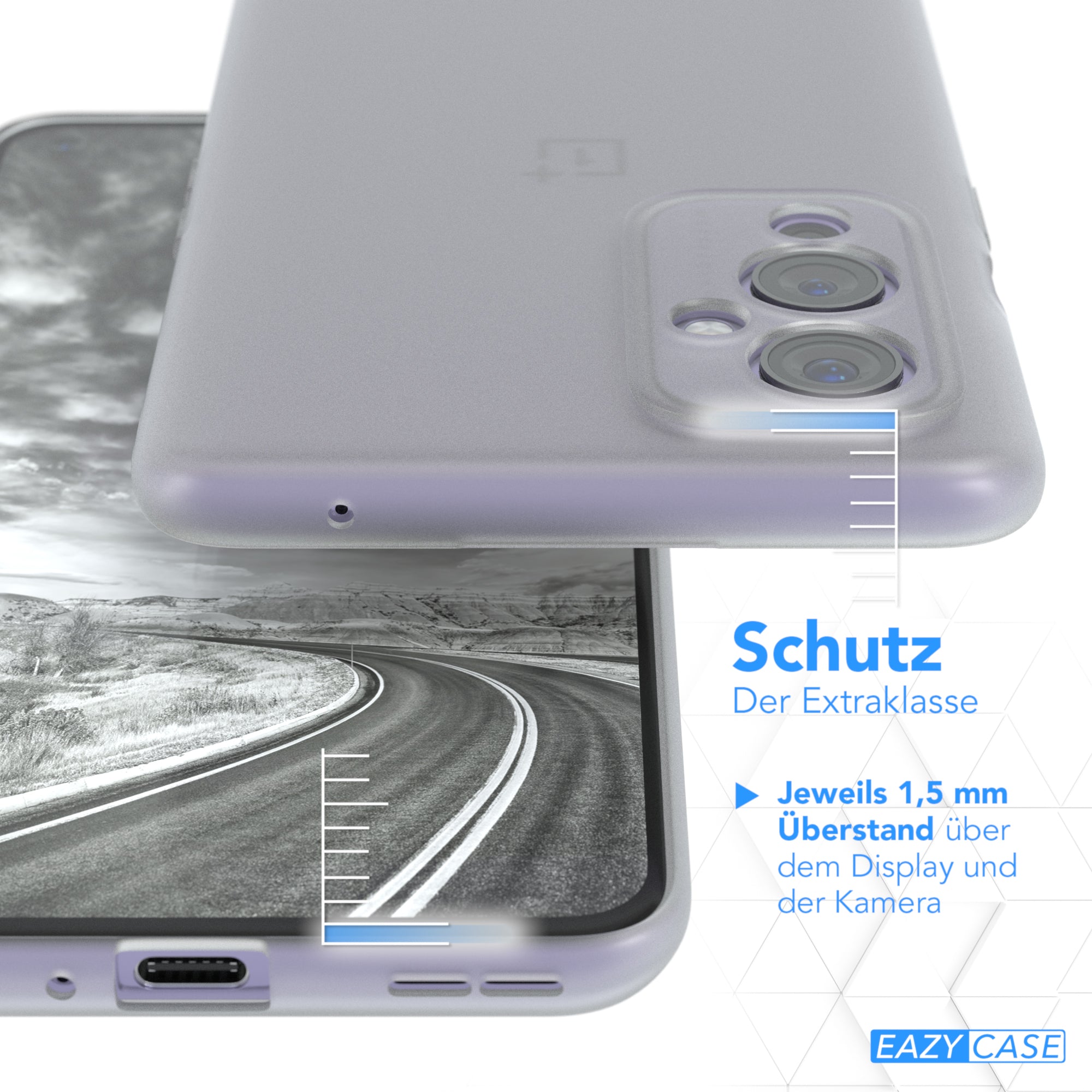 OnePlus 9 ultradünnes Slimcover aus TPU