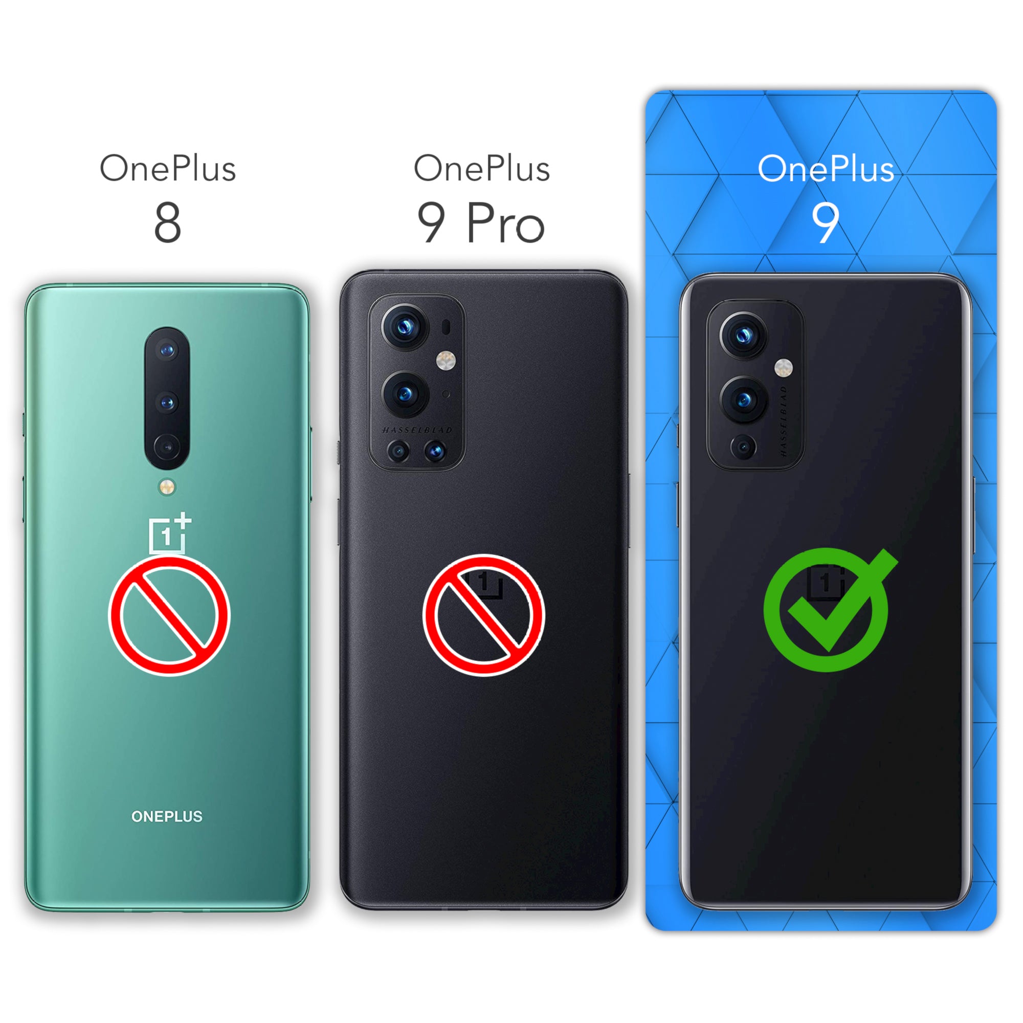 OnePlus 9 ultradünnes Slimcover aus TPU