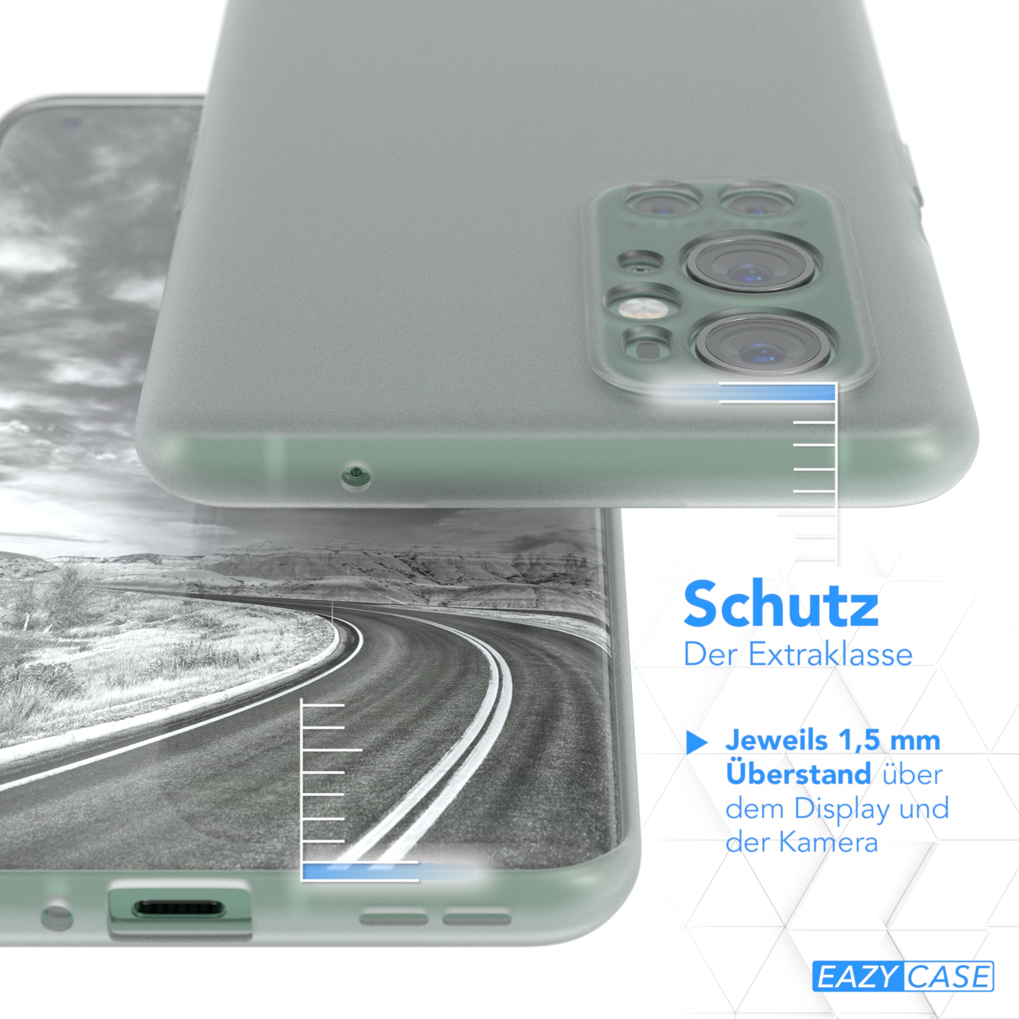OnePlus 9 Pro ultradünnes Slimcover aus TPU