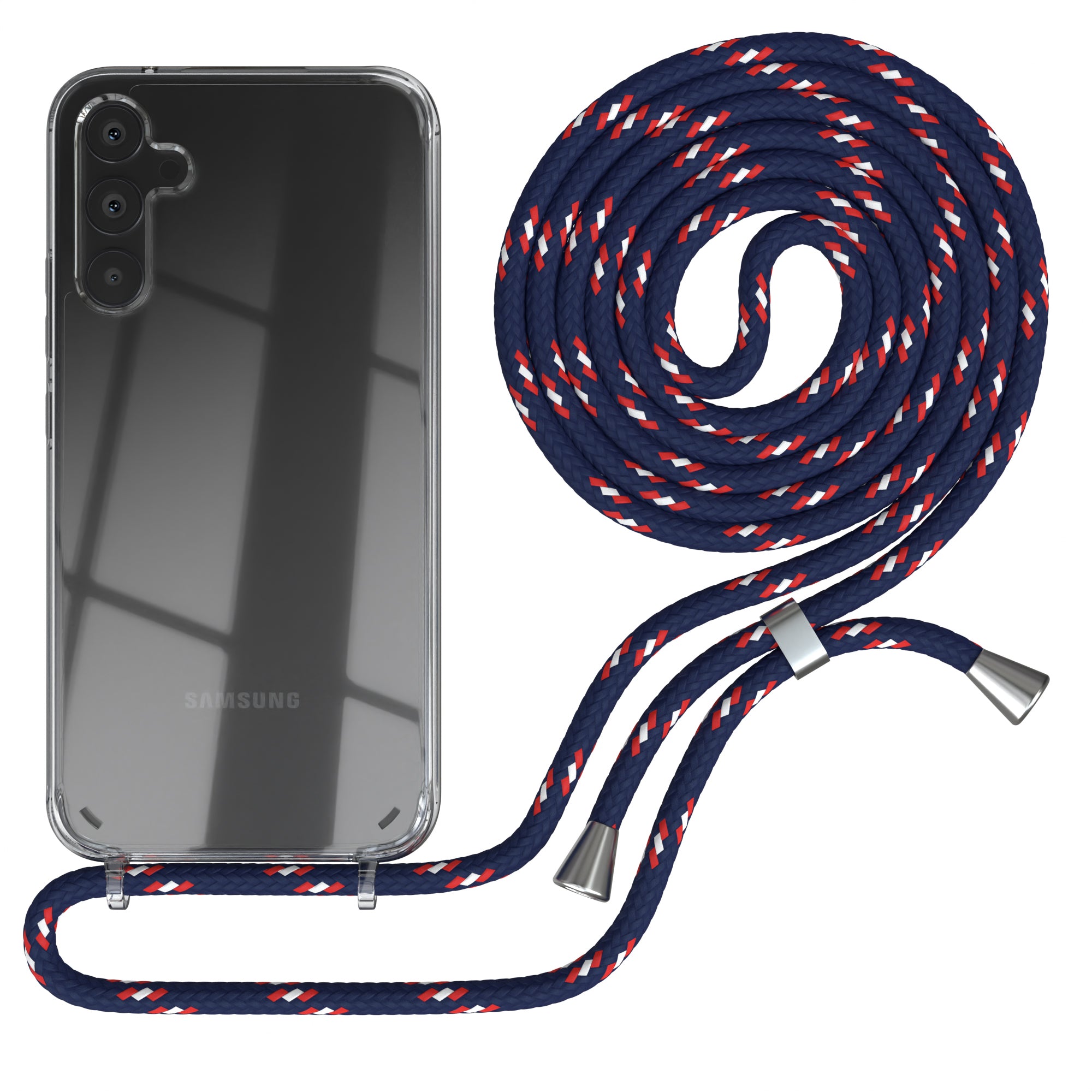 Galaxy A34 transparente Hülle + Kordel