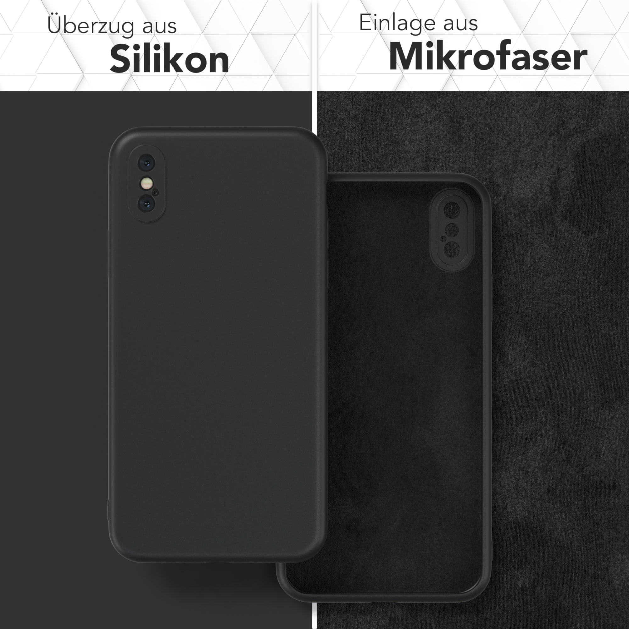 iPhone XS Max Silikonhülle