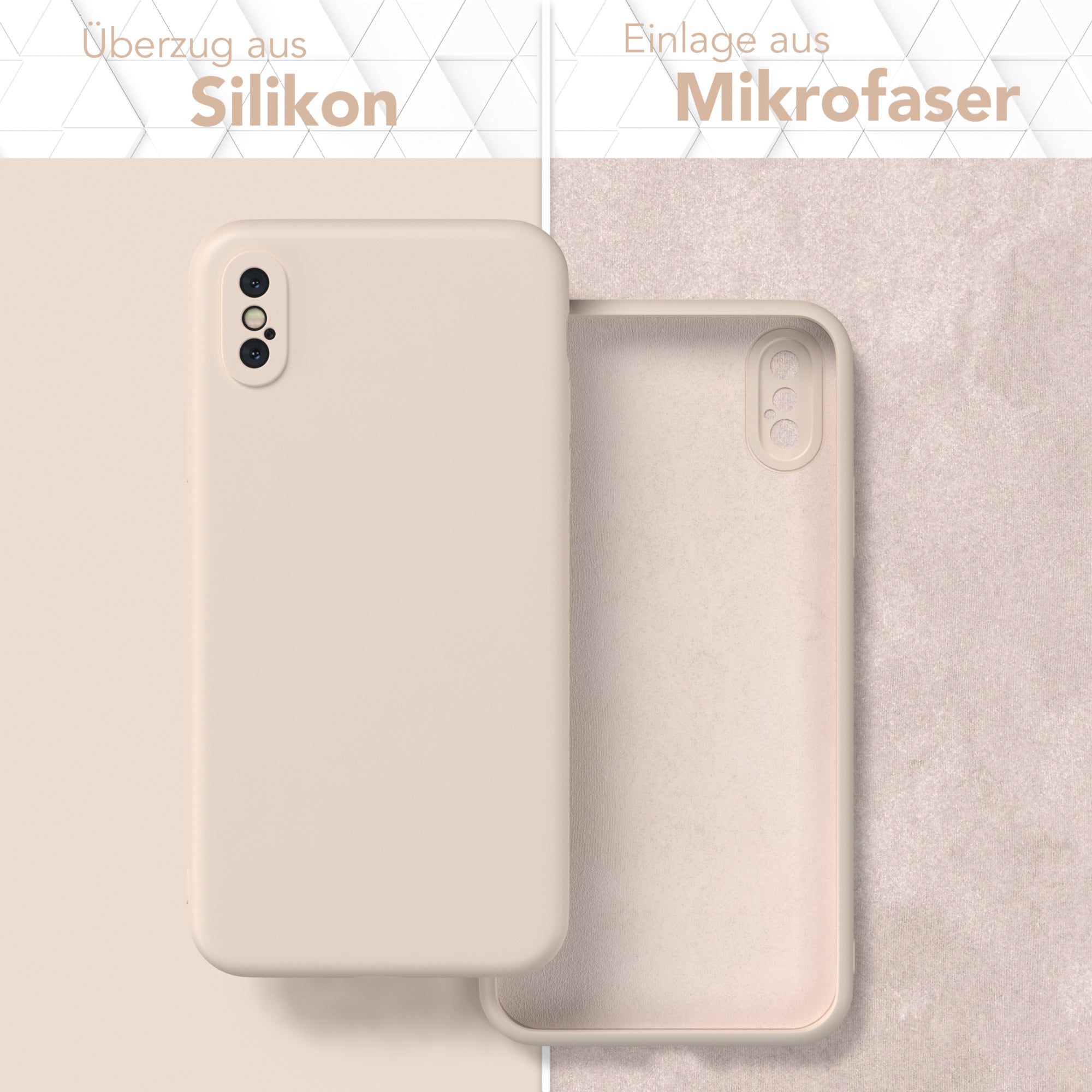 iPhone XS Max Silikonhülle