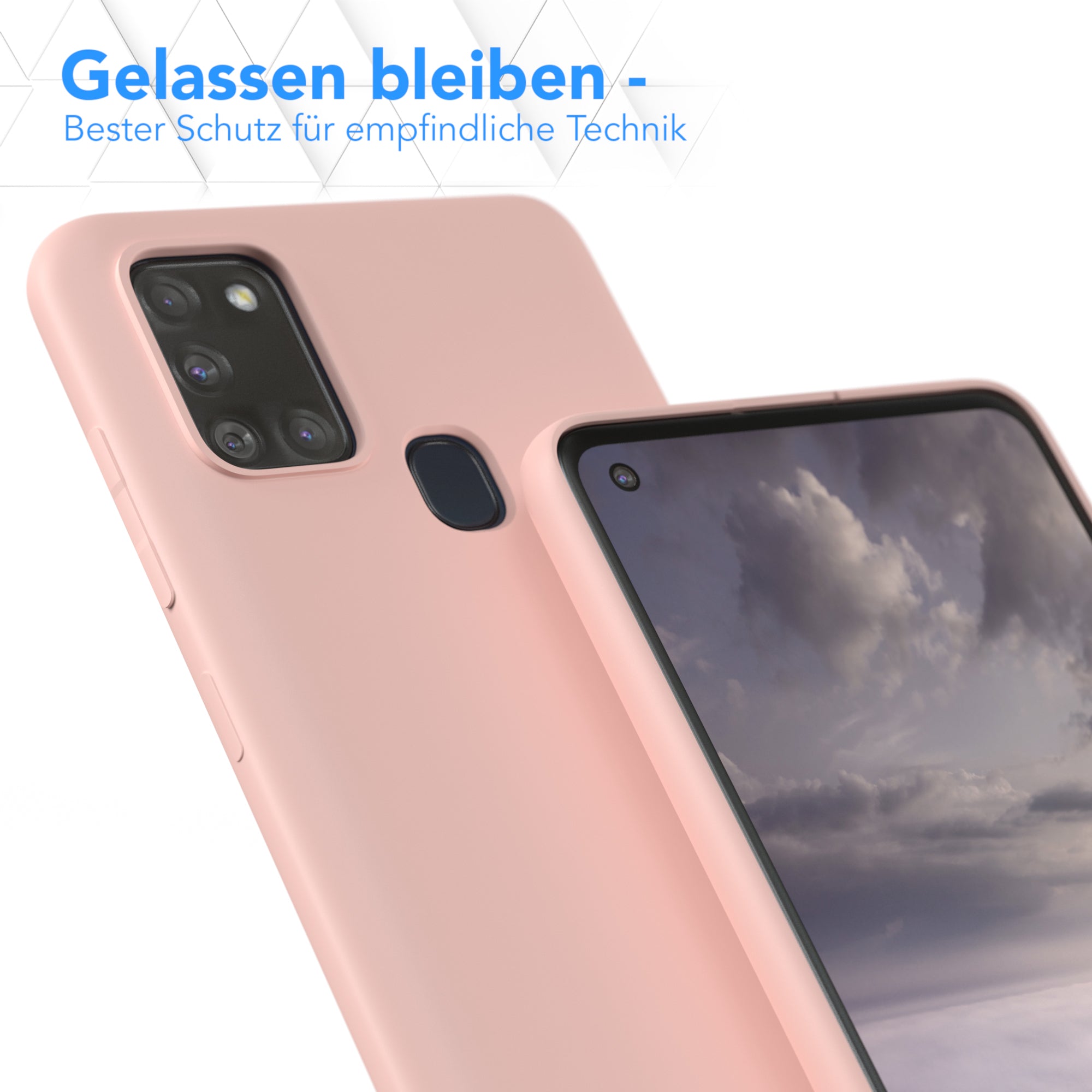 Galaxy A21s Silikonhülle