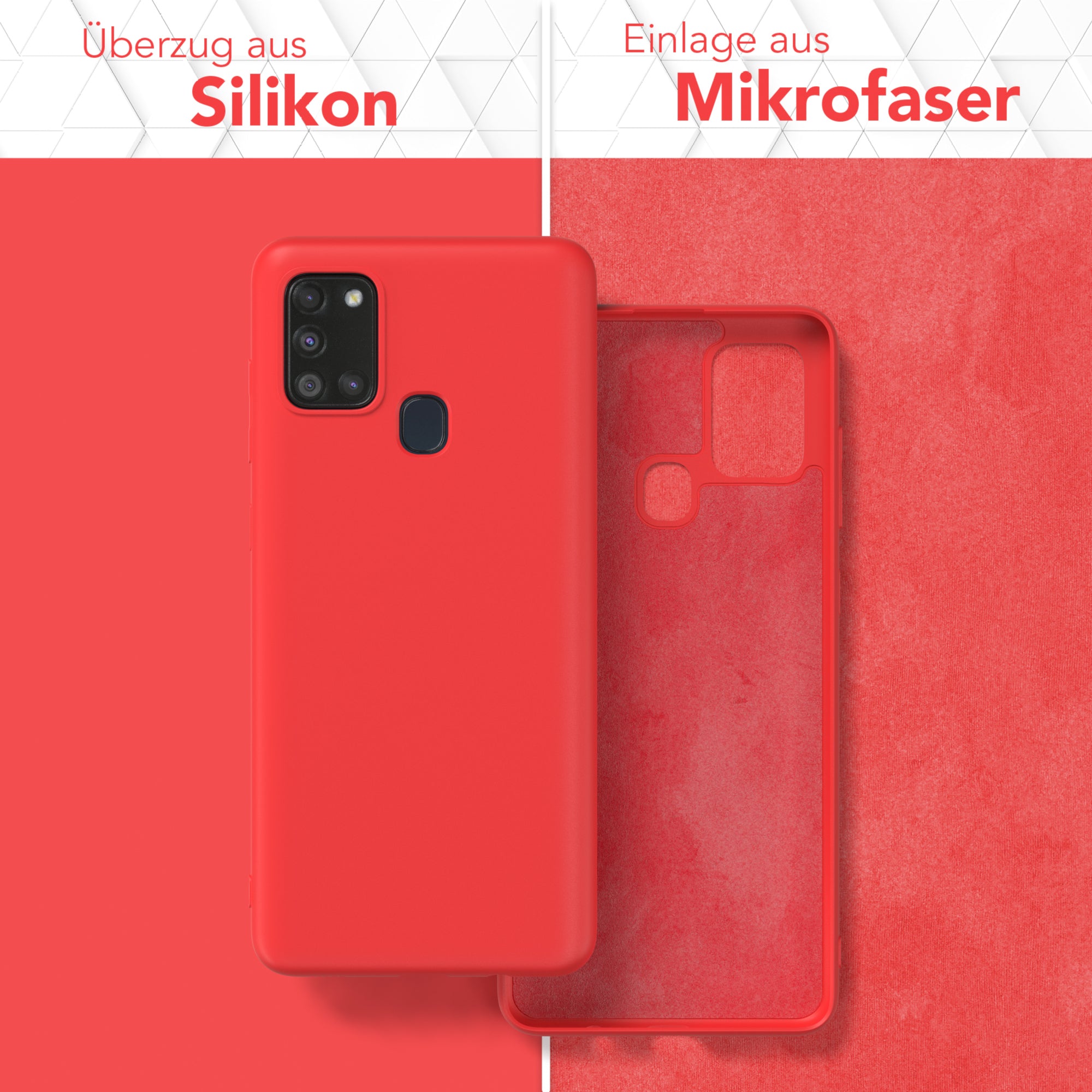 Galaxy A21s Silikonhülle