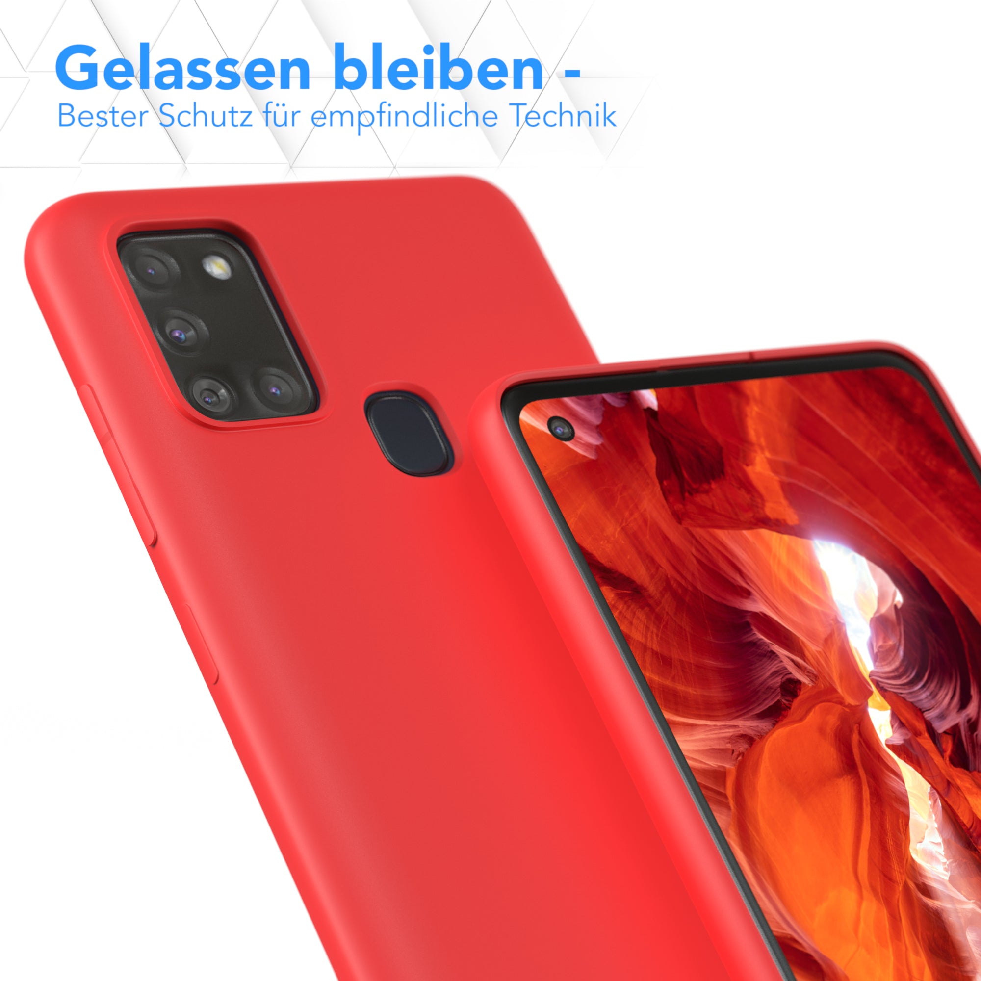 Galaxy A21s Silikonhülle