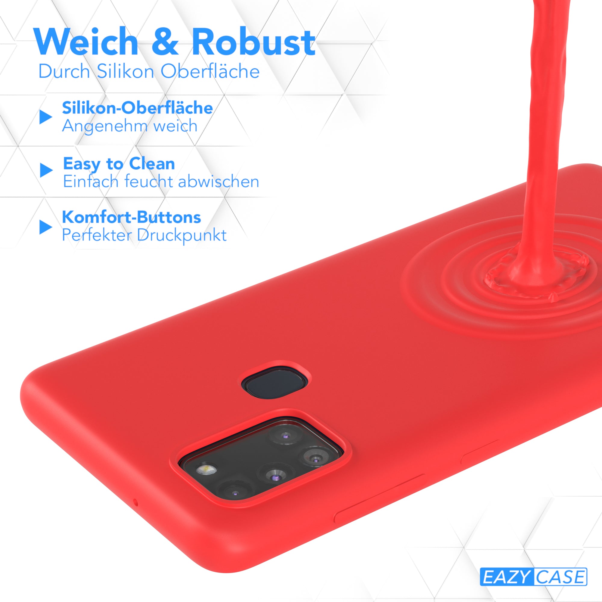 Galaxy A21s Silikonhülle