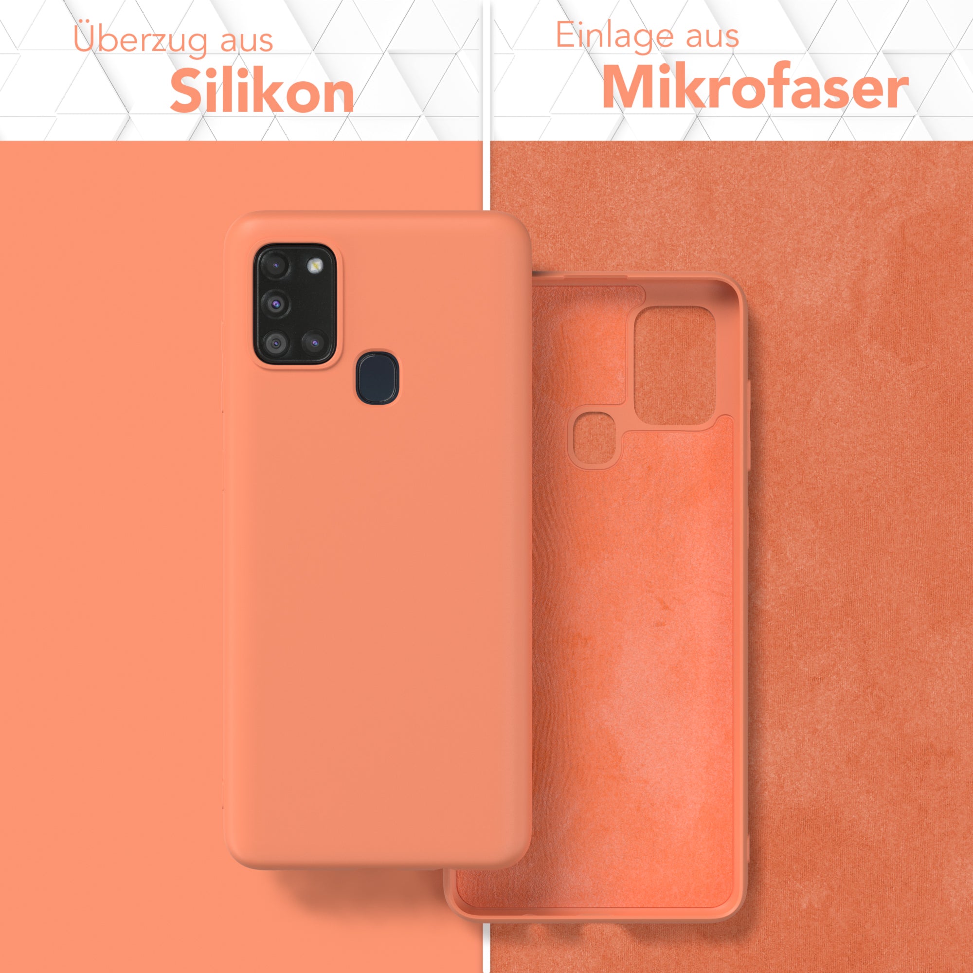 Galaxy A21s Silikonhülle