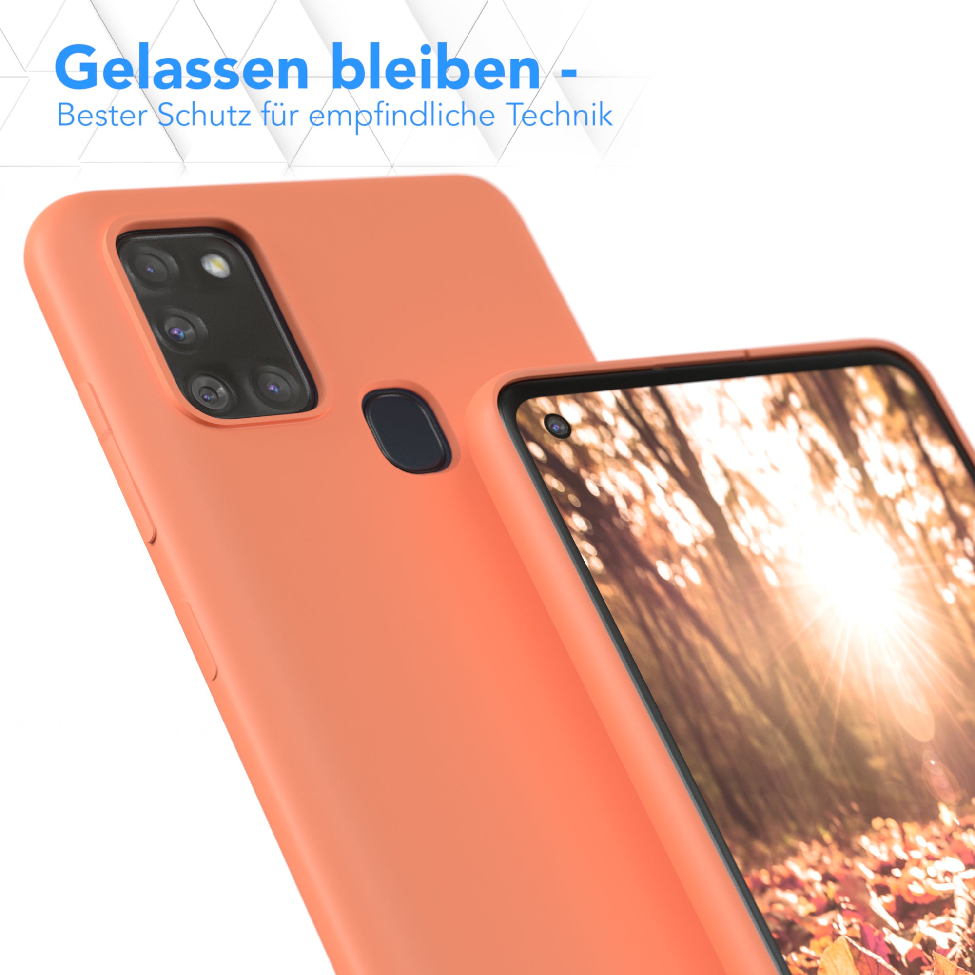 Galaxy A21s Silikonhülle
