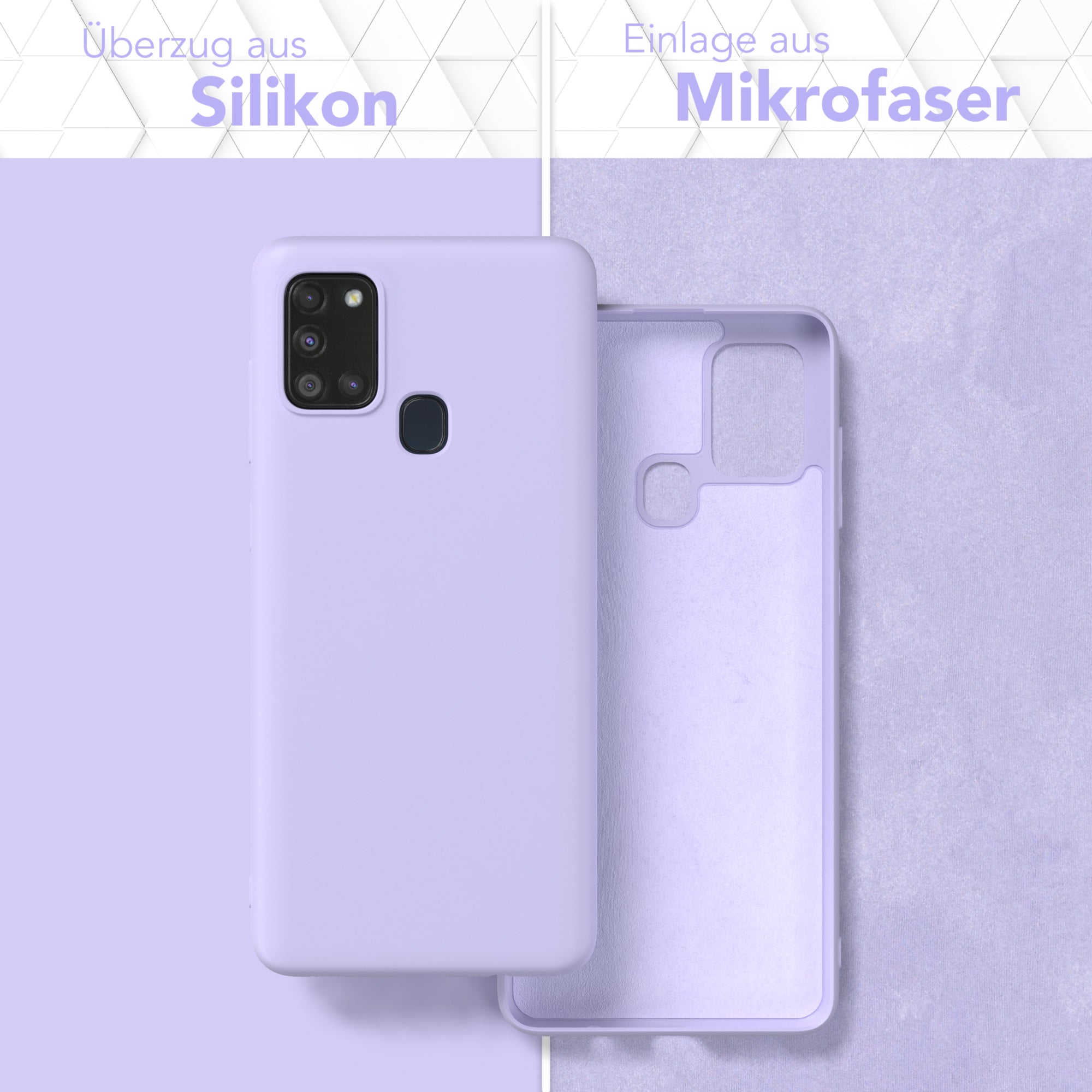 Galaxy A21s Silikonhülle