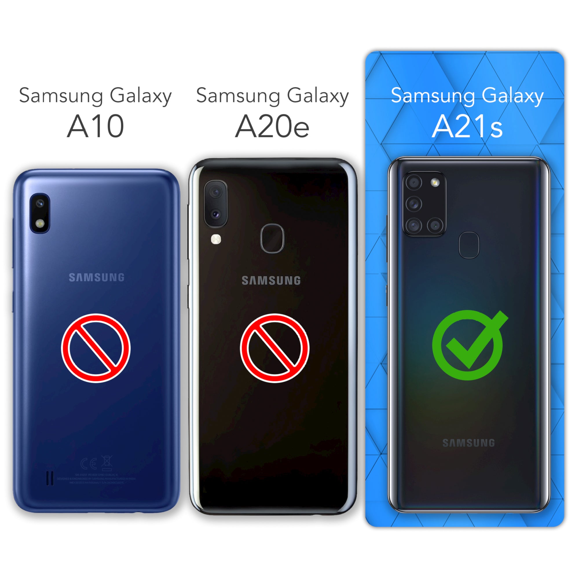 Galaxy A21s Silikonhülle