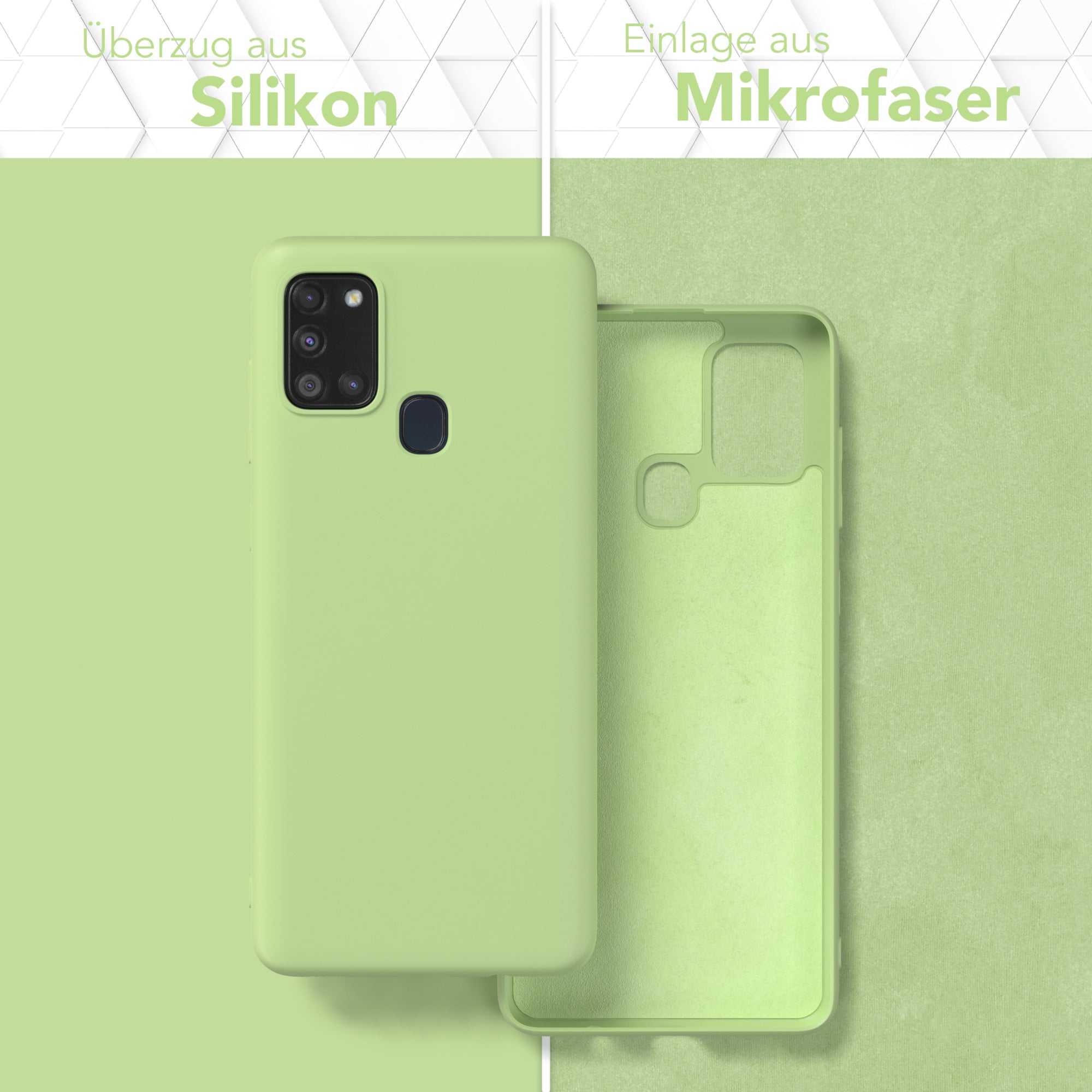 Galaxy A21s Silikonhülle