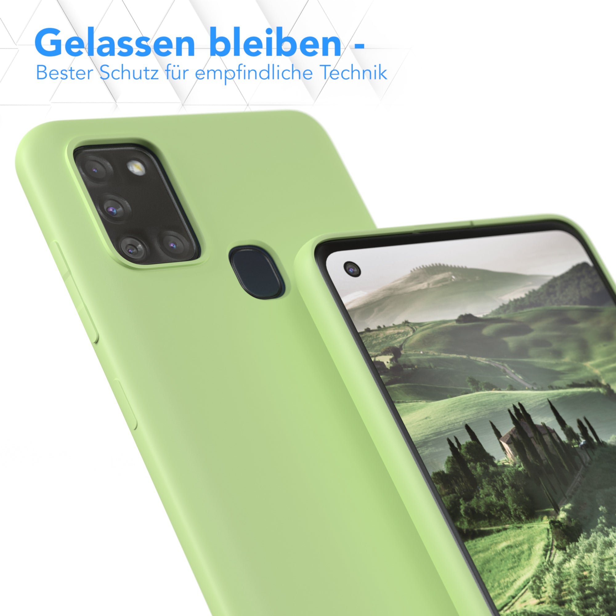 Galaxy A21s Silikonhülle