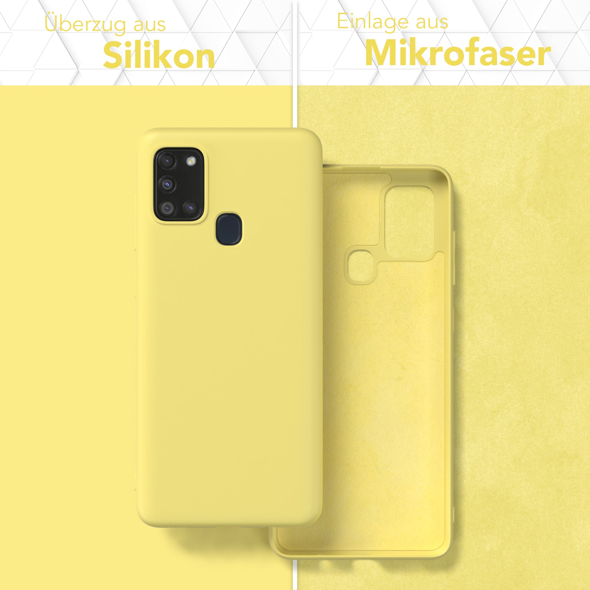 Galaxy A21s Silikonhülle