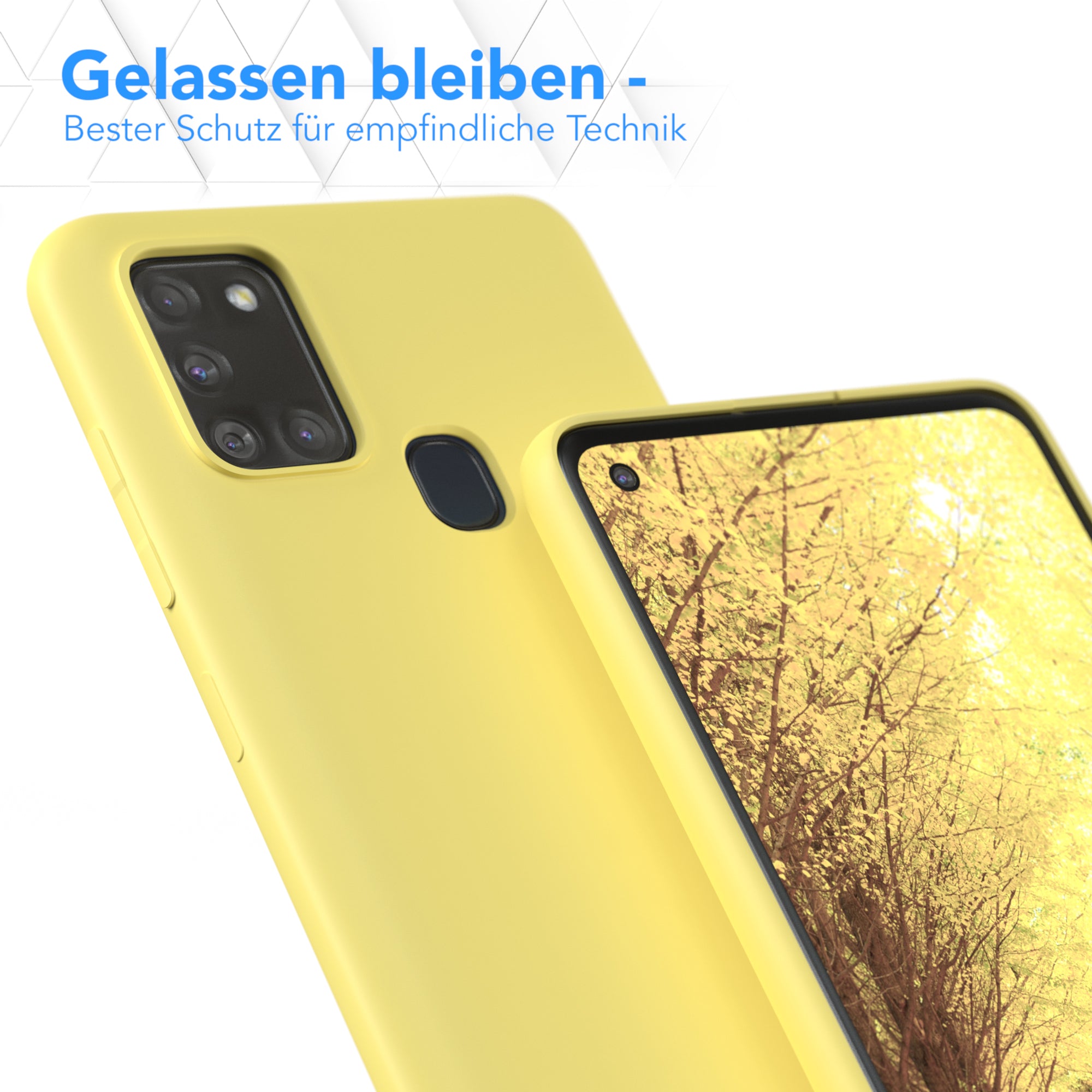 Galaxy A21s Silikonhülle