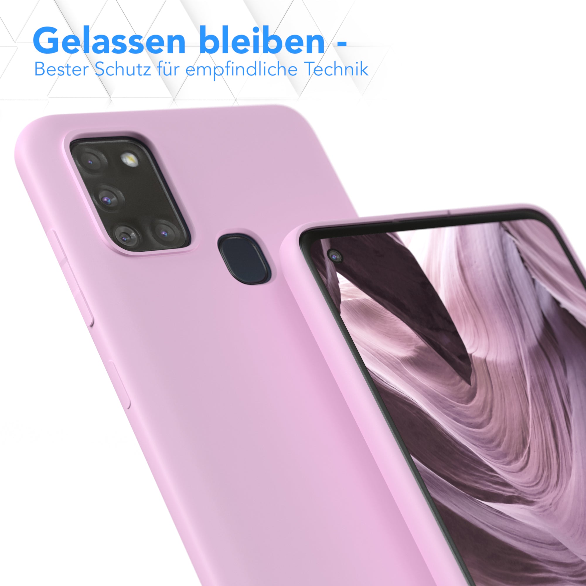 Galaxy A21s Silikonhülle