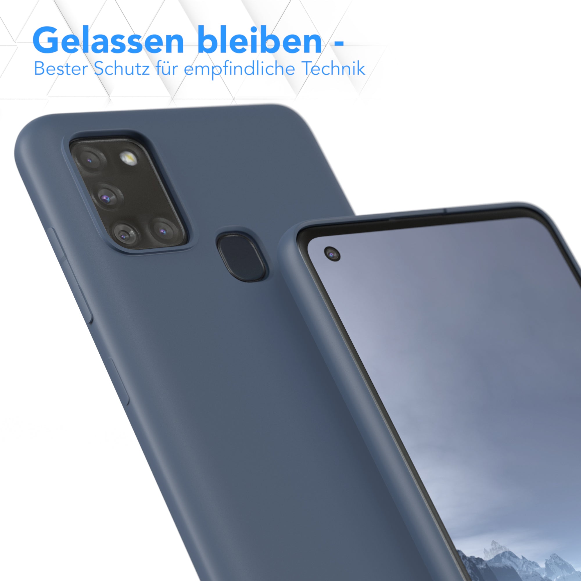 Galaxy A21s Silikonhülle