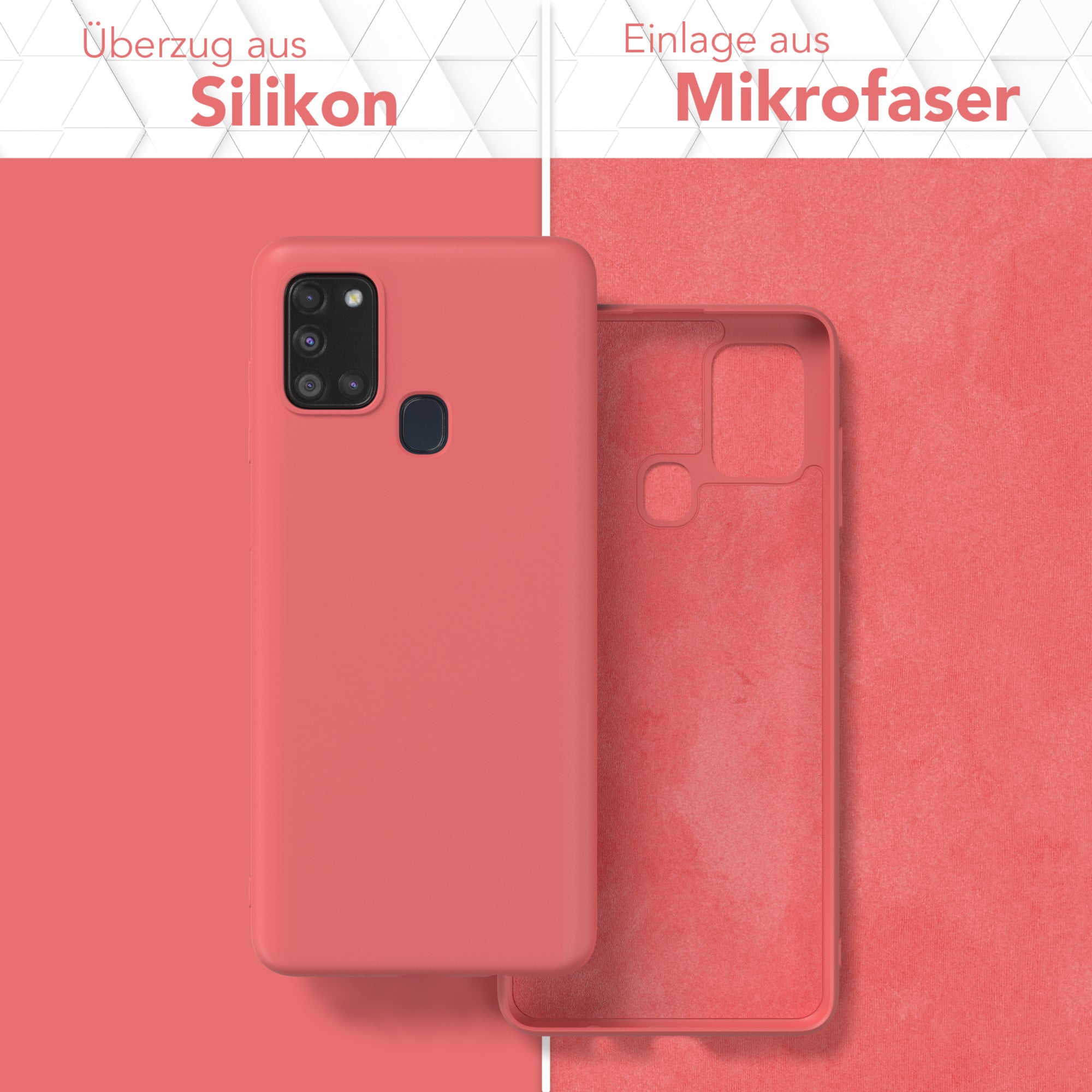 Galaxy A21s Silikonhülle