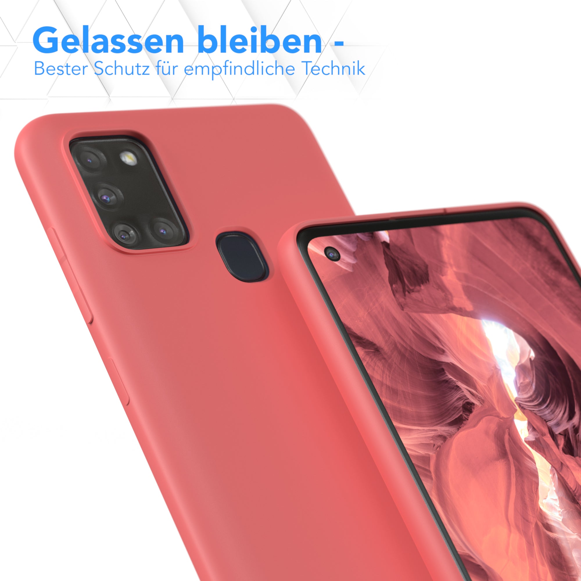 Galaxy A21s Silikonhülle