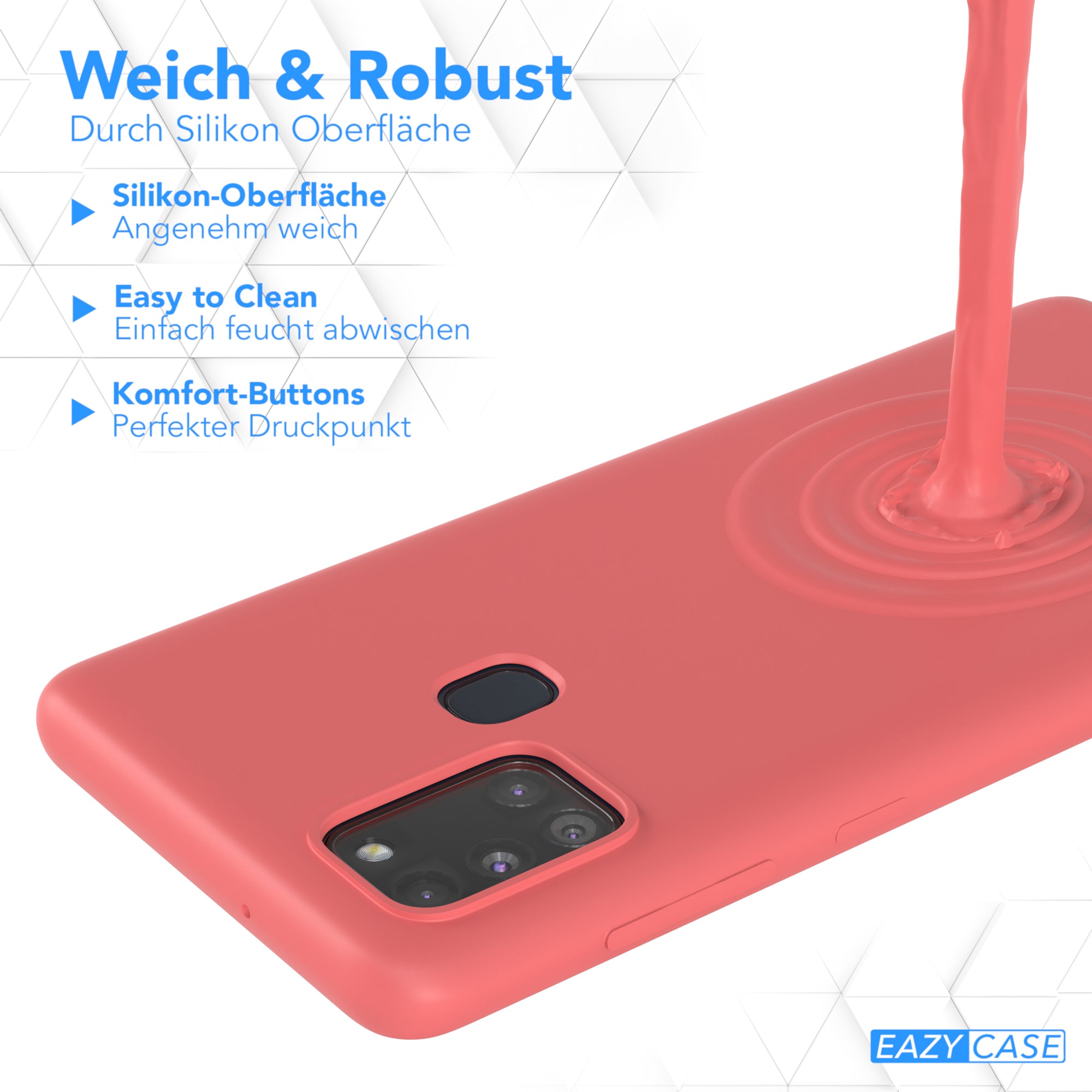 Galaxy A21s Silikonhülle