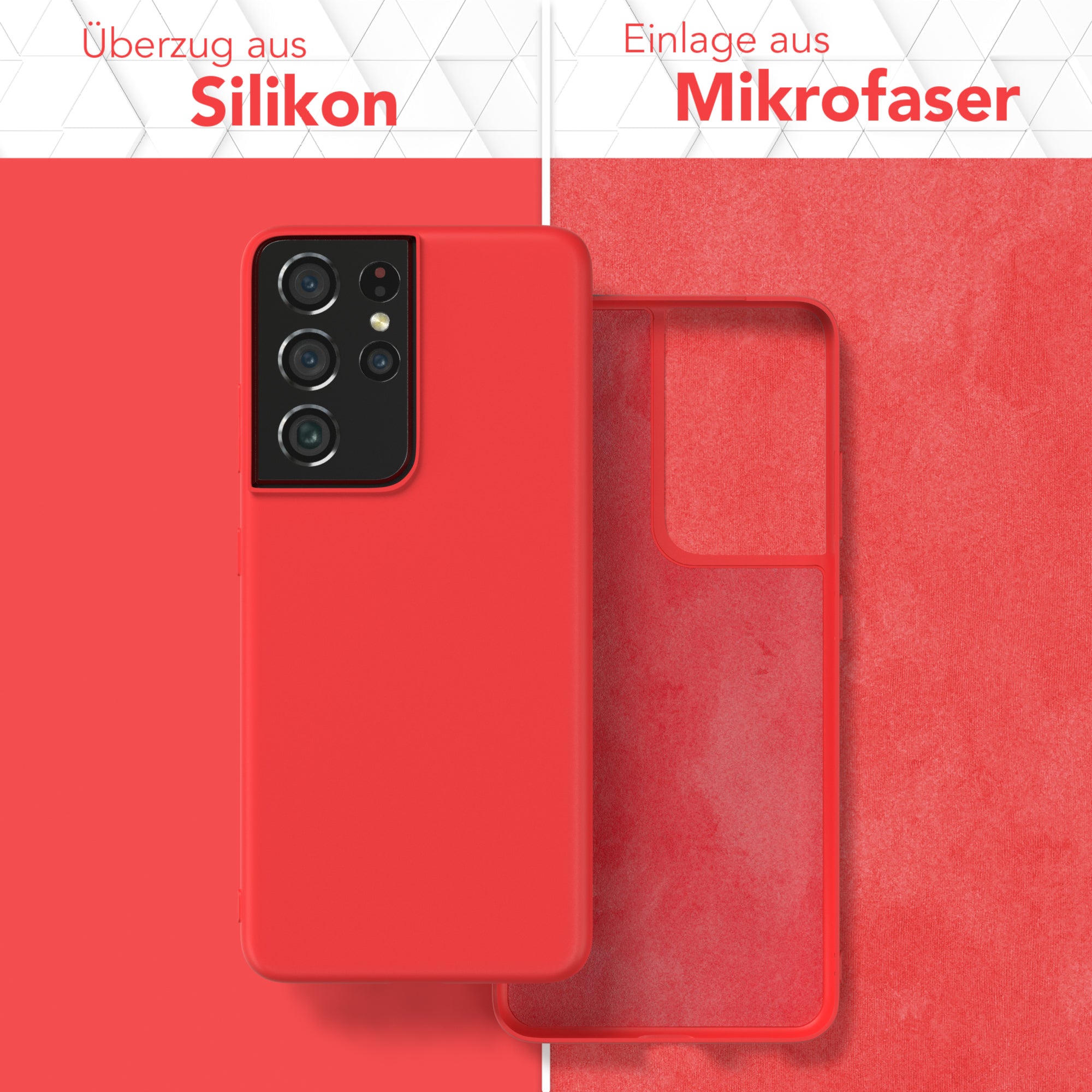 Galaxy S21 Ultra 5G Silikonhülle