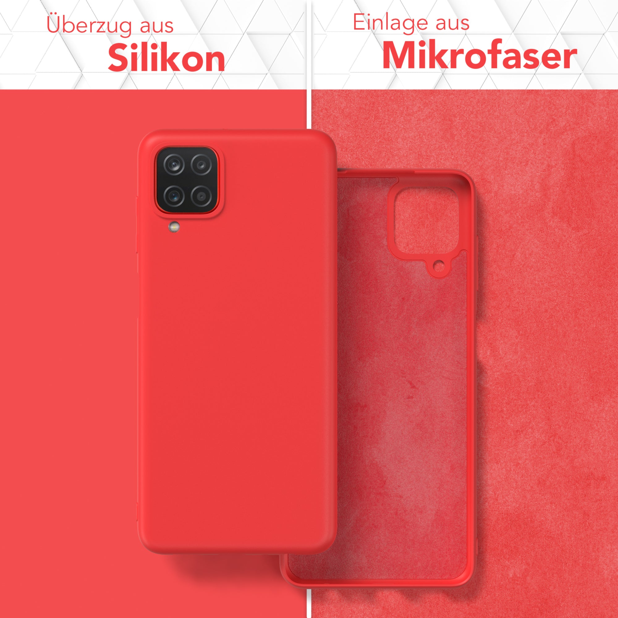 Galaxy A12 Silikonhülle