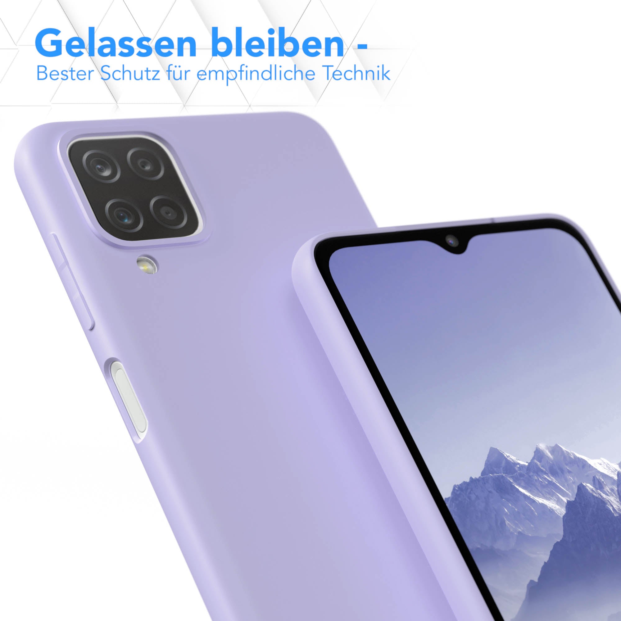 Galaxy A12 Silikonhülle