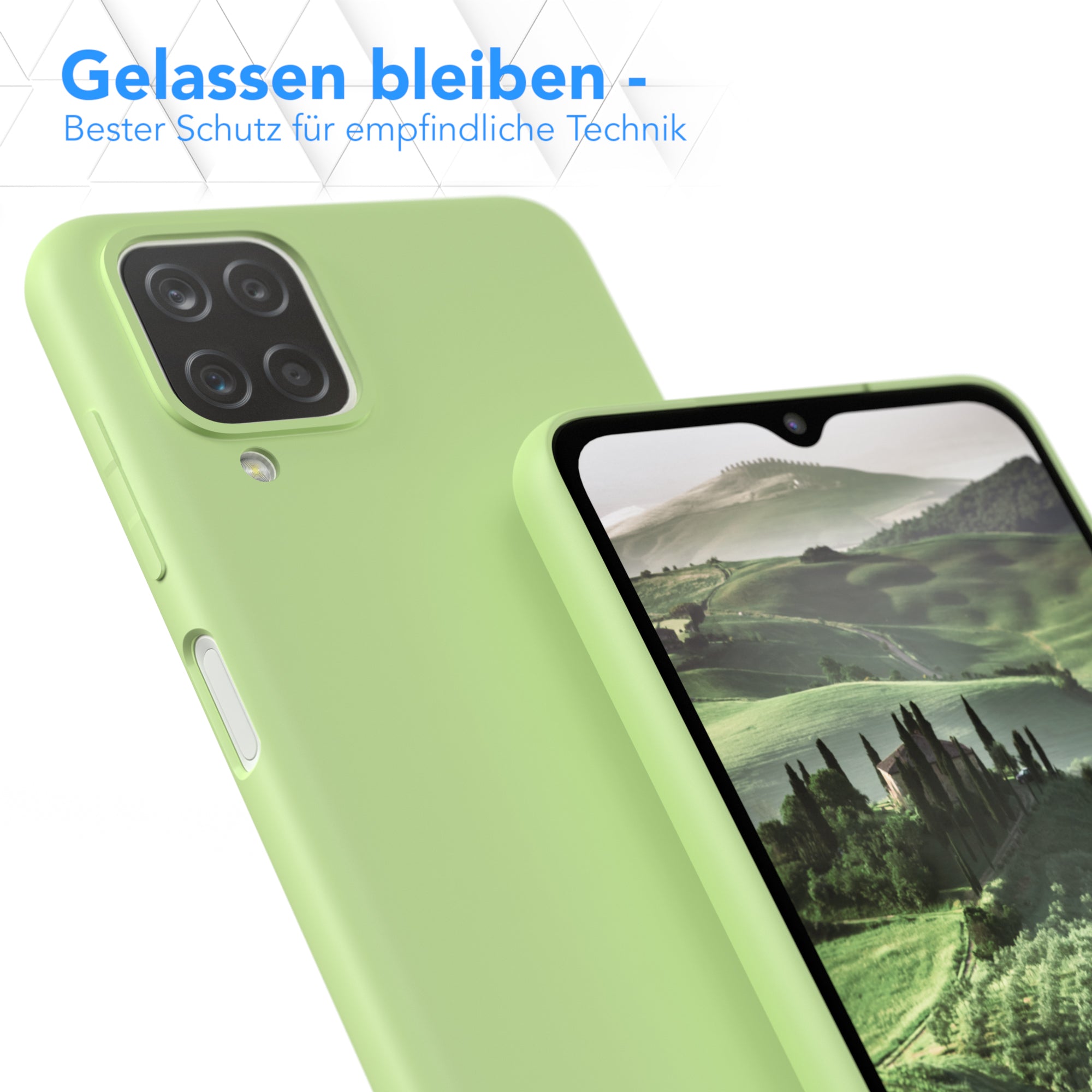 Galaxy A12 Silikonhülle