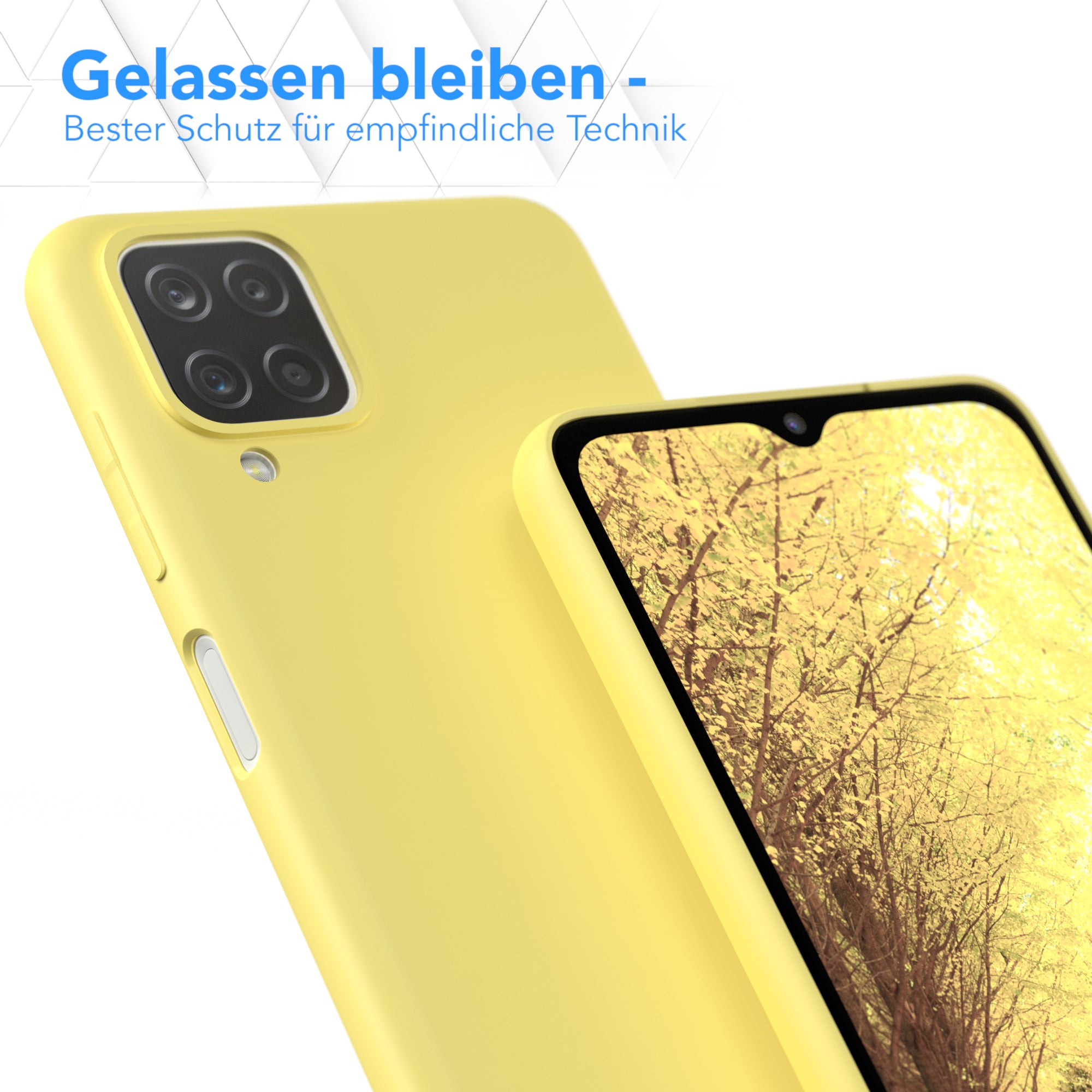 Galaxy A12 Silikonhülle