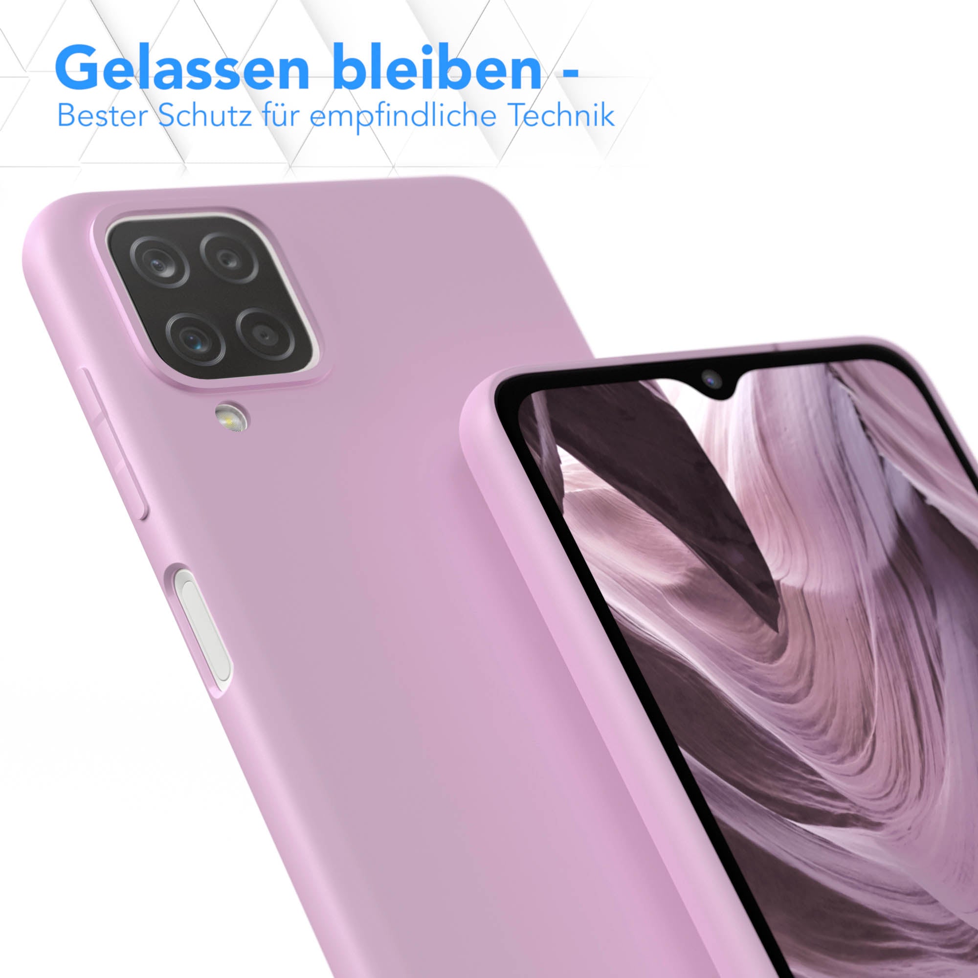 Galaxy A12 Silikonhülle