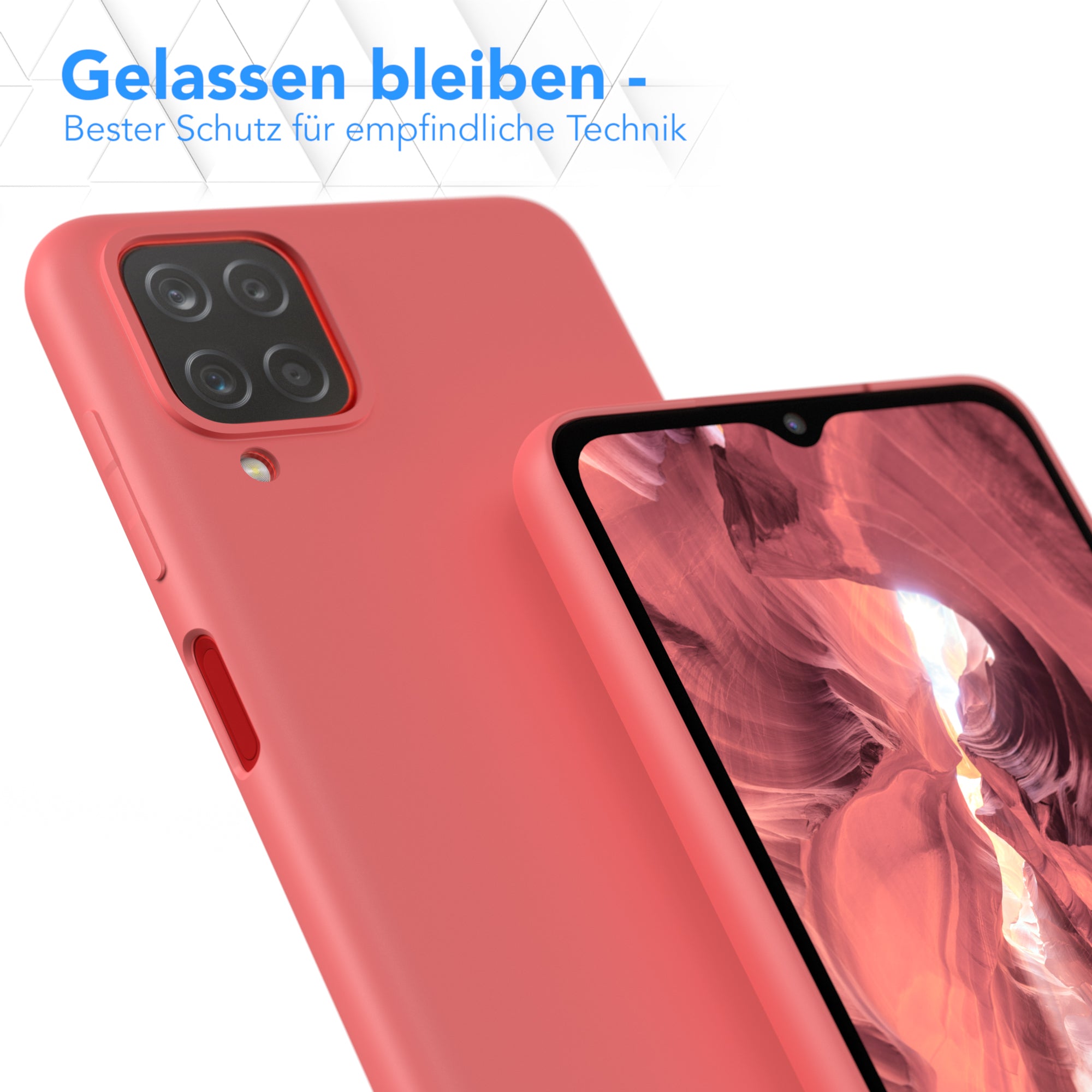Galaxy A12 Silikonhülle