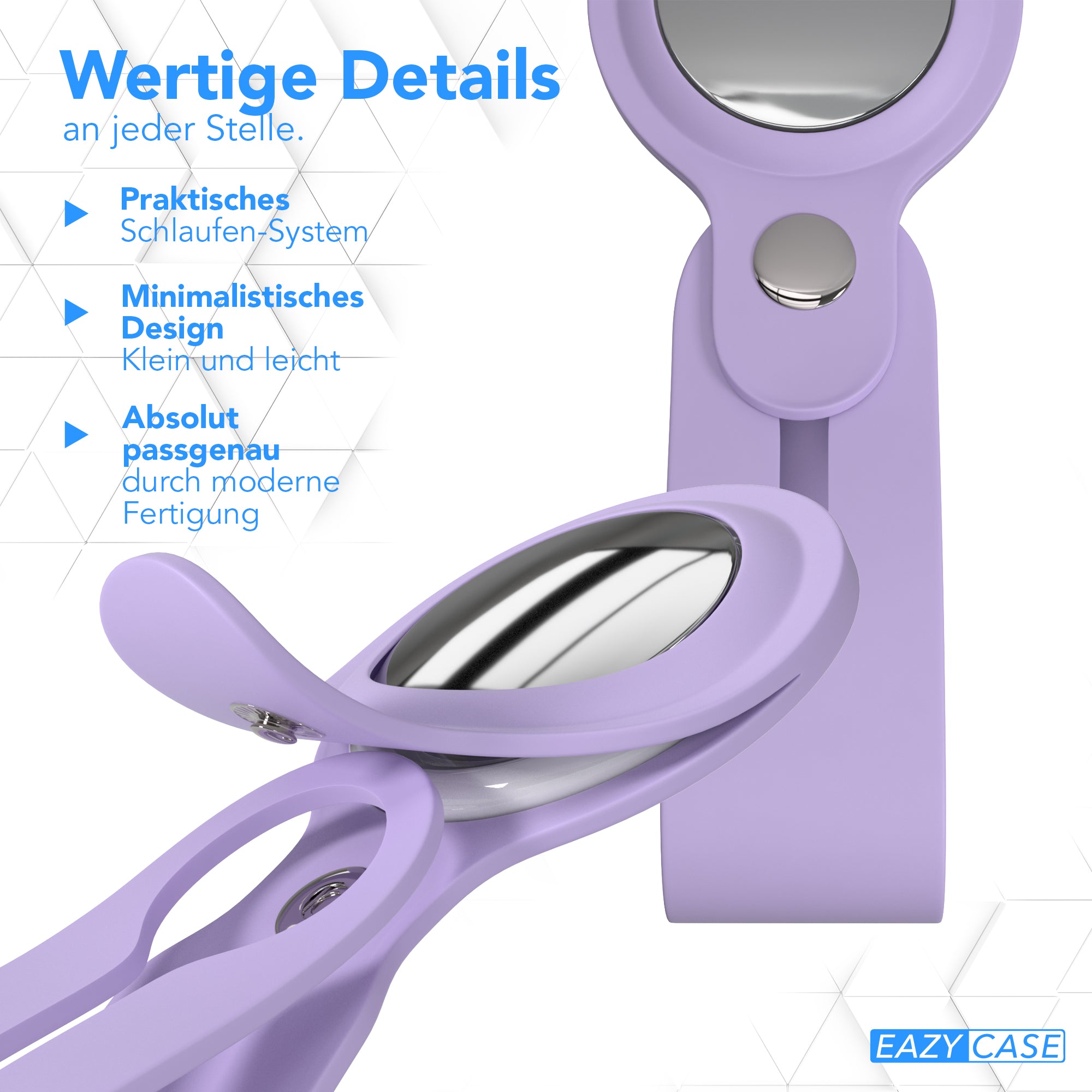 AirTag Schlüssenanhänger Silikon lang