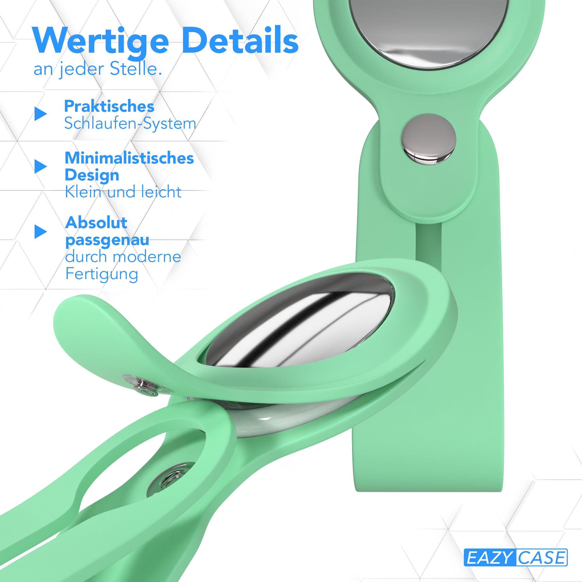 AirTag Schlüssenanhänger Silikon lang