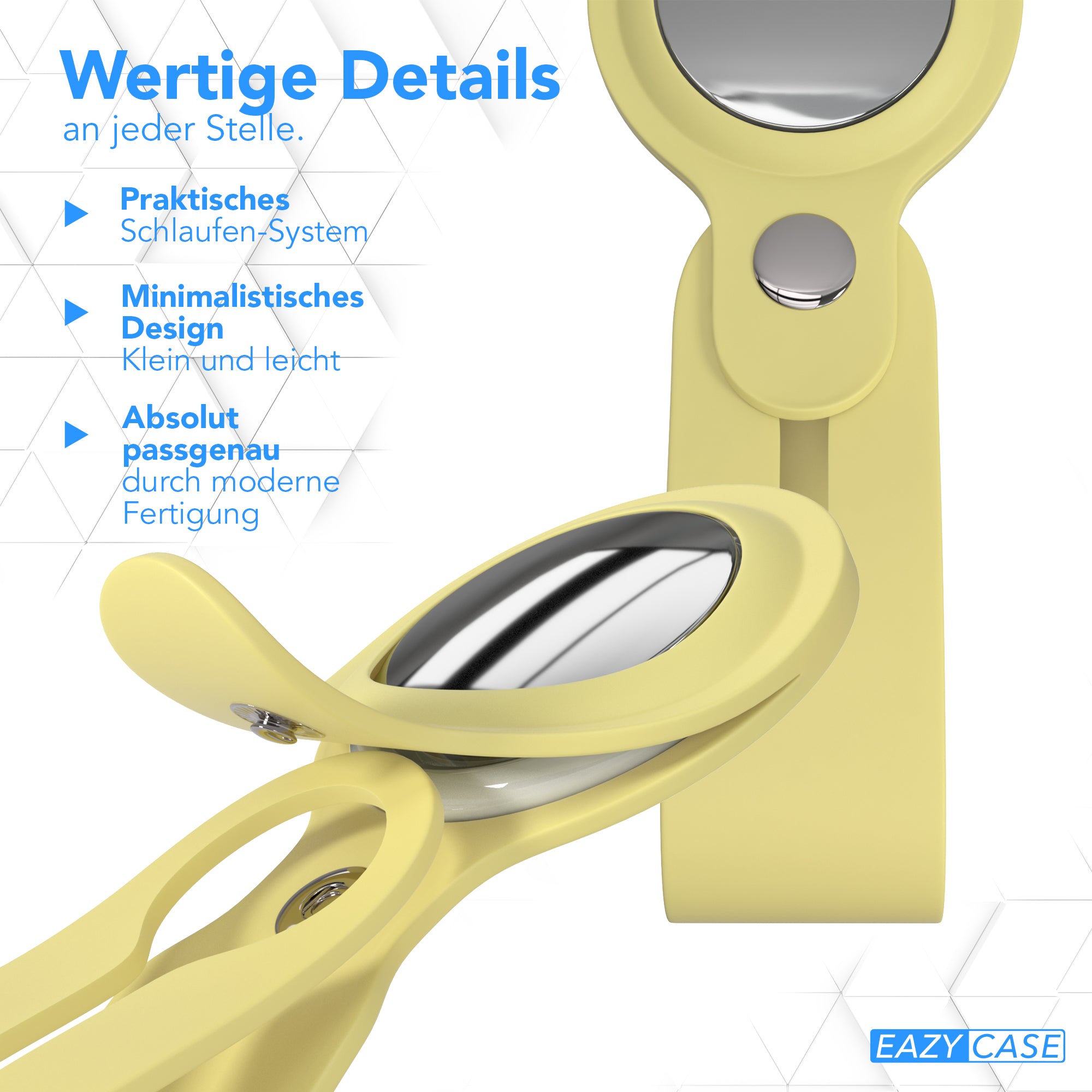 AirTag Schlüssenanhänger Silikon lang