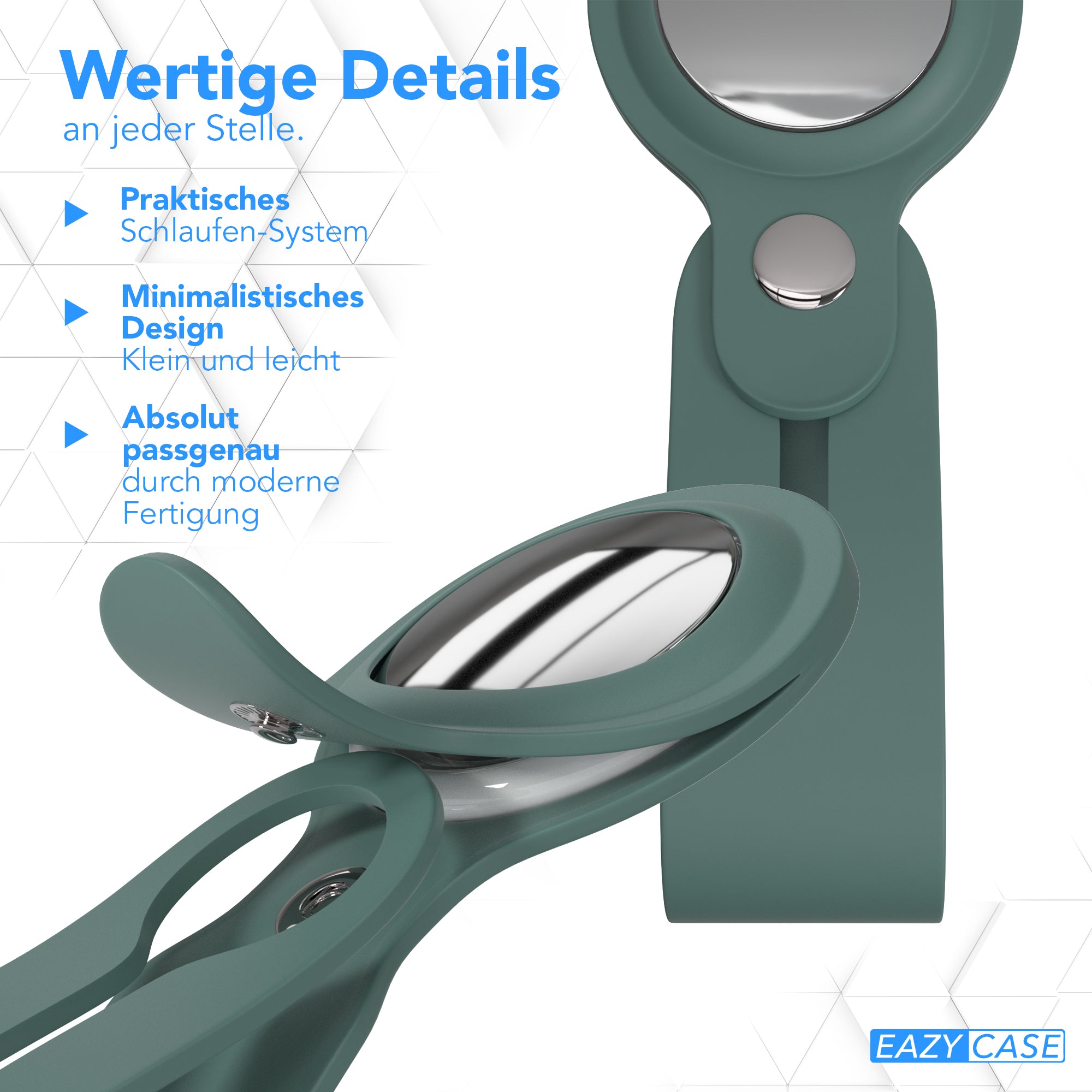 AirTag Schlüssenanhänger Silikon lang