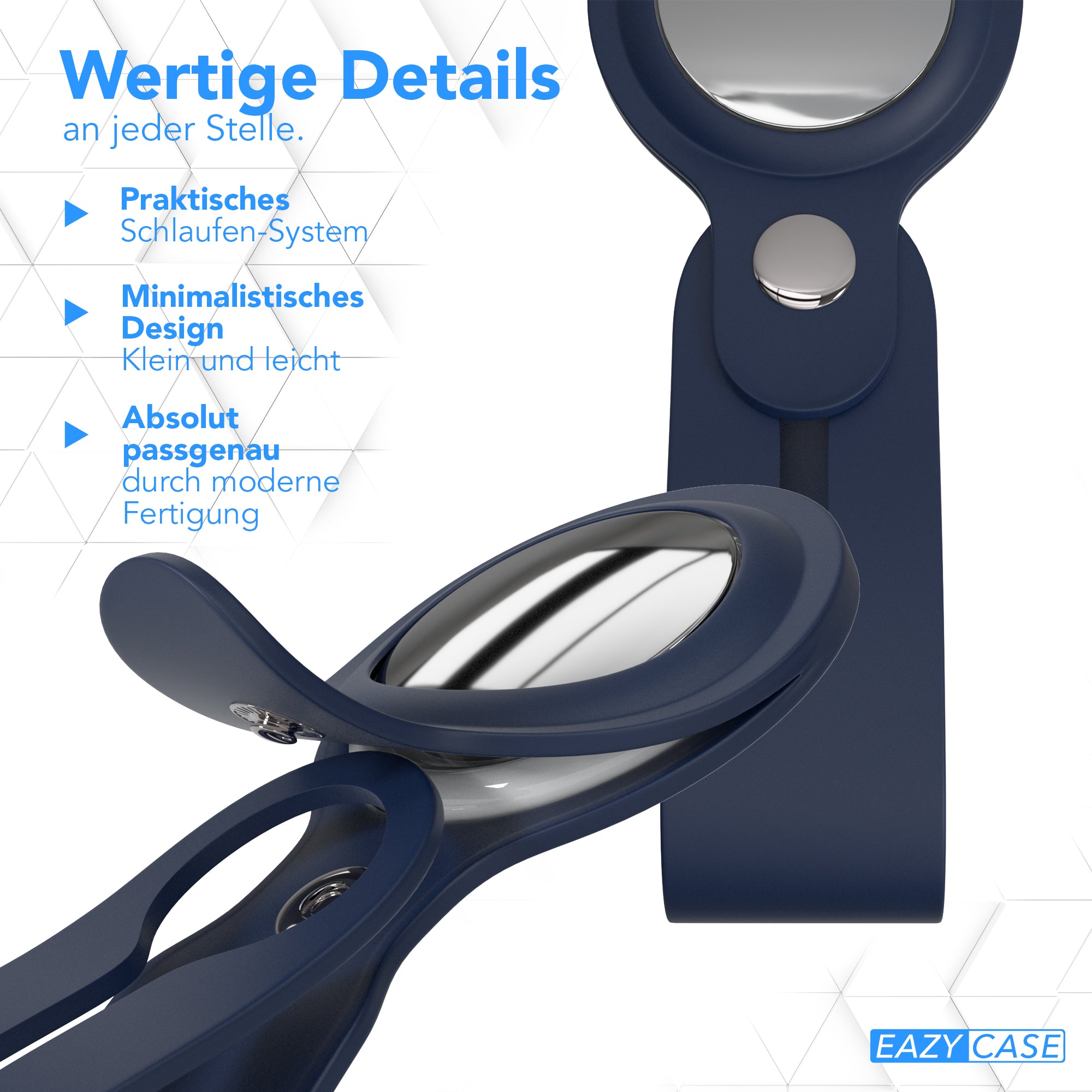 AirTag Schlüssenanhänger Silikon lang