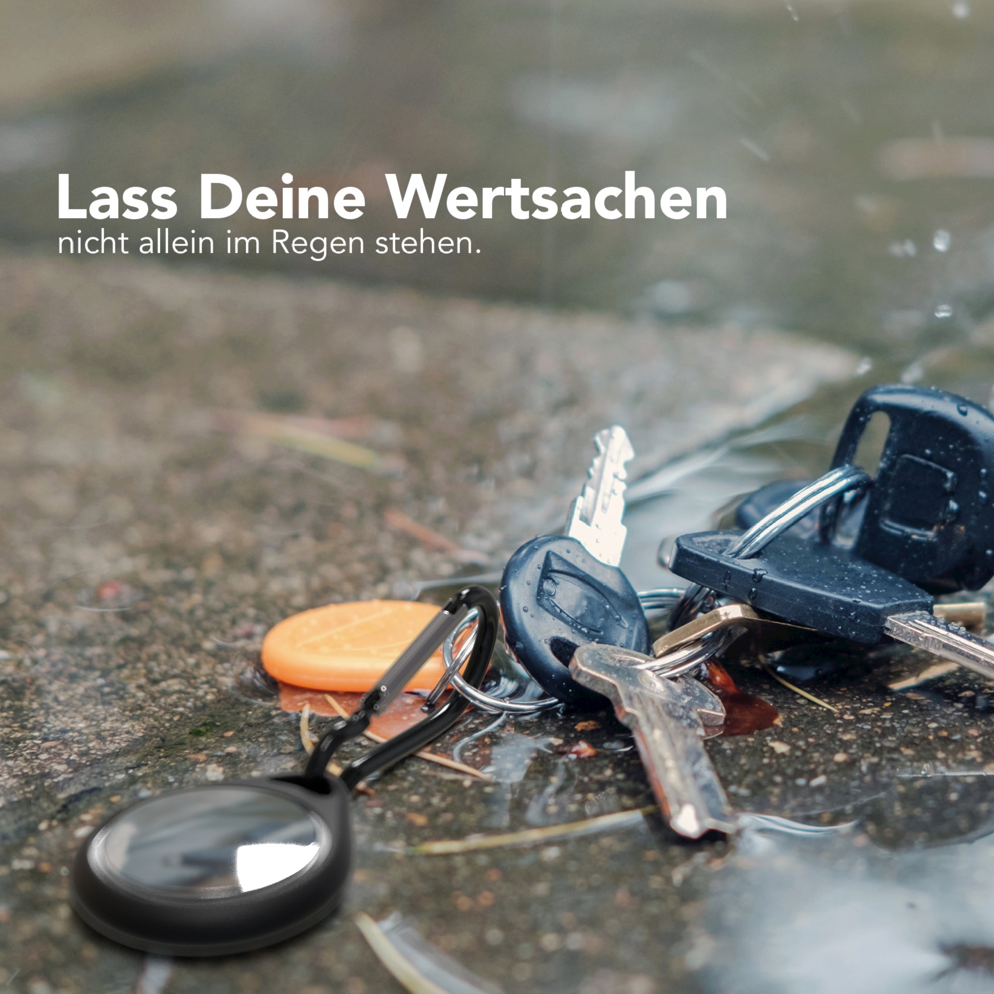 AirTag Schlüssenanhänger Tropfen