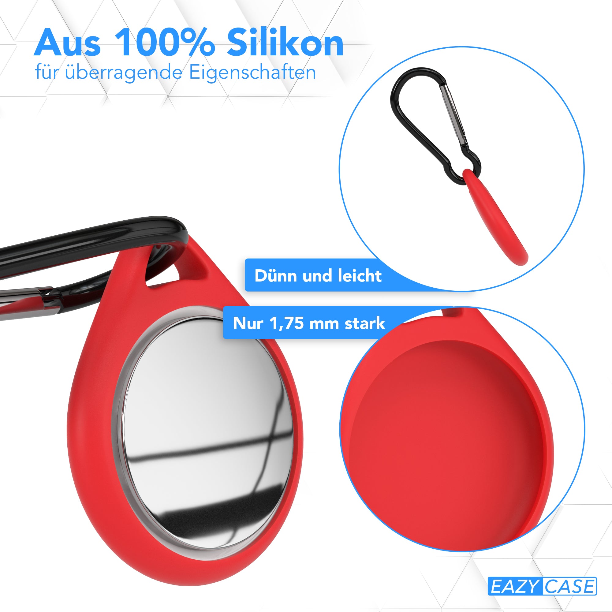 AirTag Schlüssenanhänger Tropfen