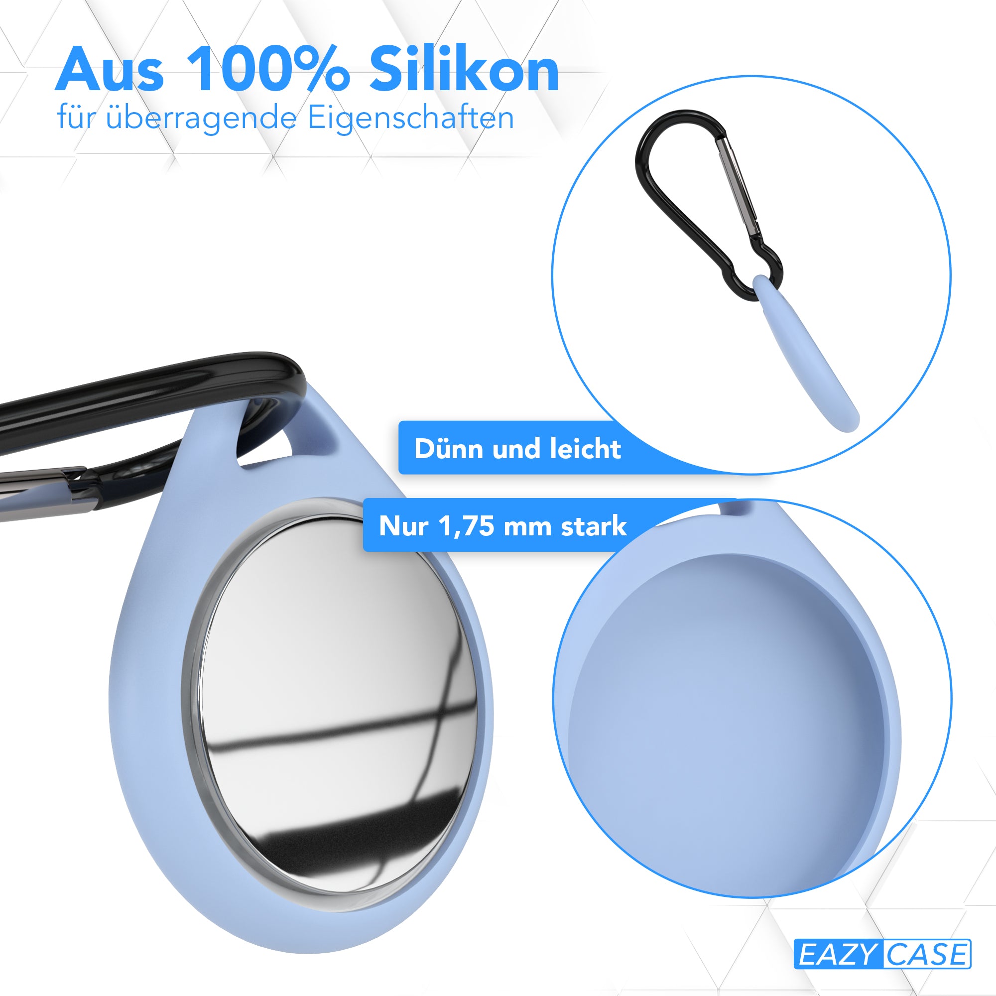 AirTag Schlüssenanhänger Tropfen