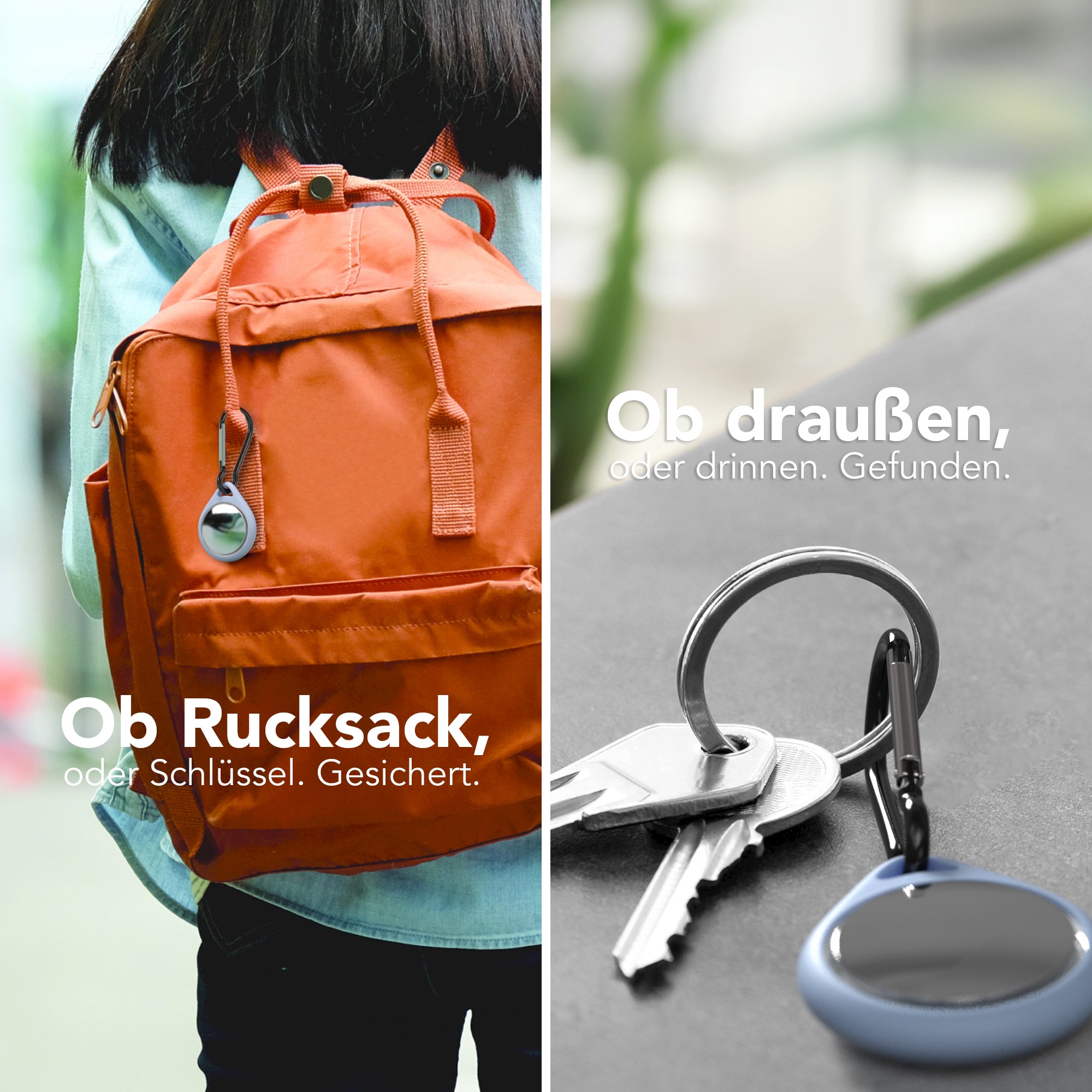 AirTag Schlüssenanhänger Tropfen