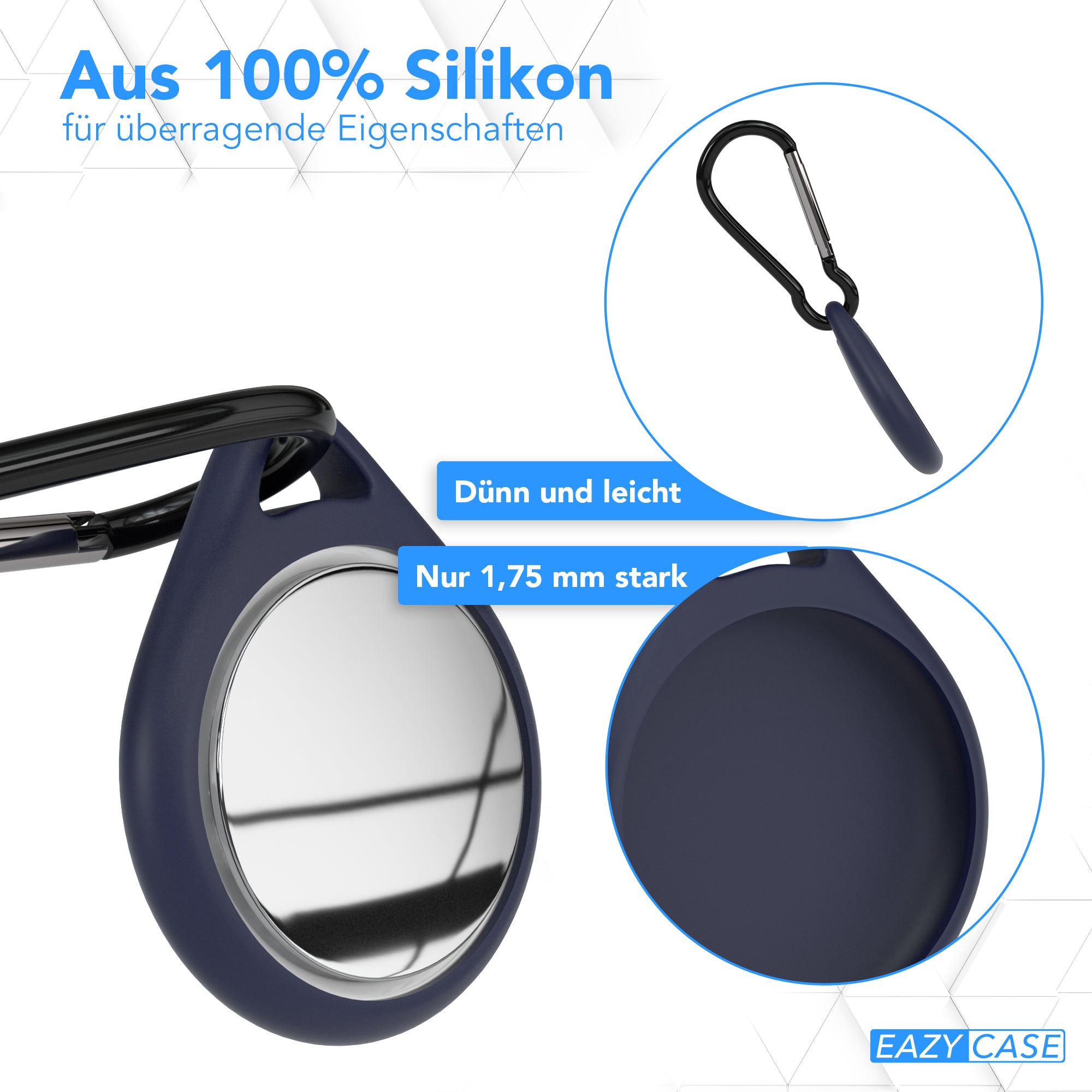 AirTag Schlüssenanhänger Tropfen