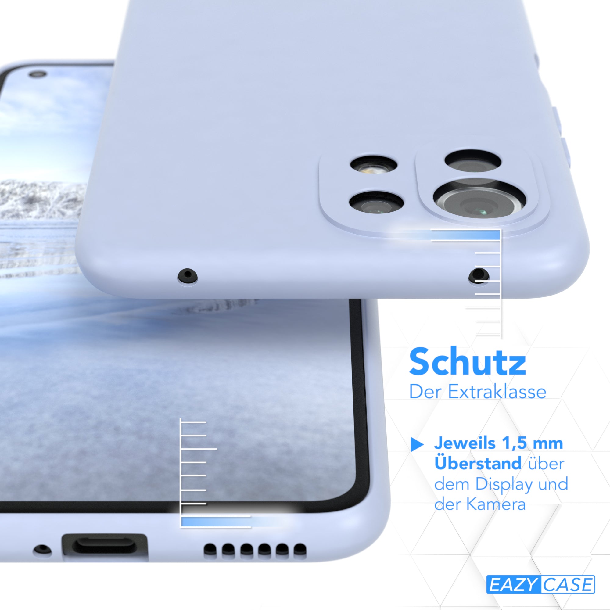 Xiaomi Mi 11 Lite / 5G / 11 Lite 5G NE ultradünnes Slimcover aus TPU