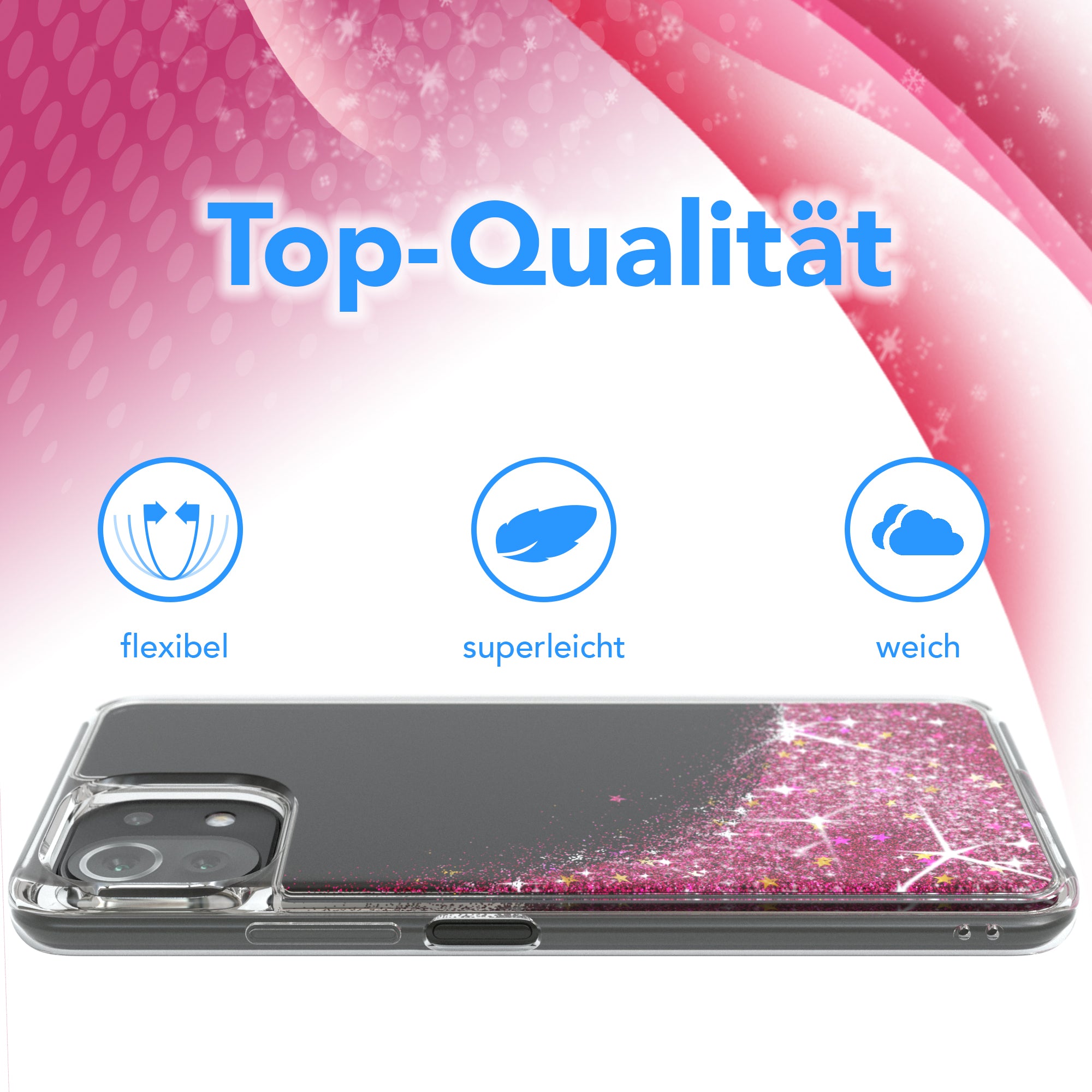 Xiaomi Mi 11 Lite / 5G / 11 Lite 5G NE Glitzerhülle