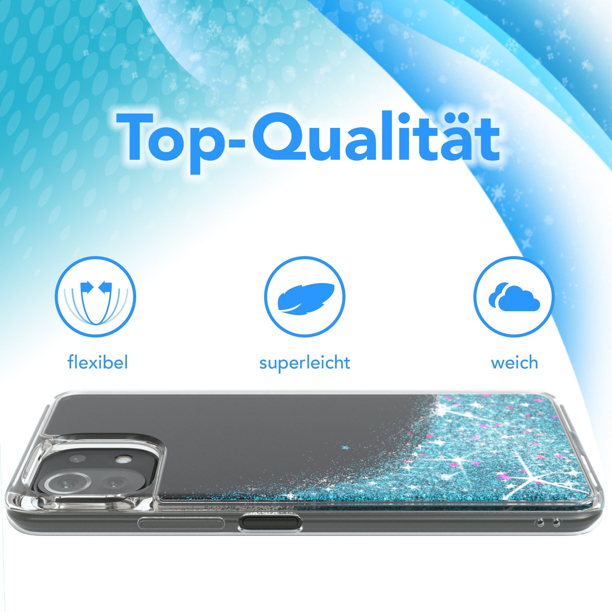 Xiaomi Mi 11 Lite / 5G / 11 Lite 5G NE Glitzerhülle