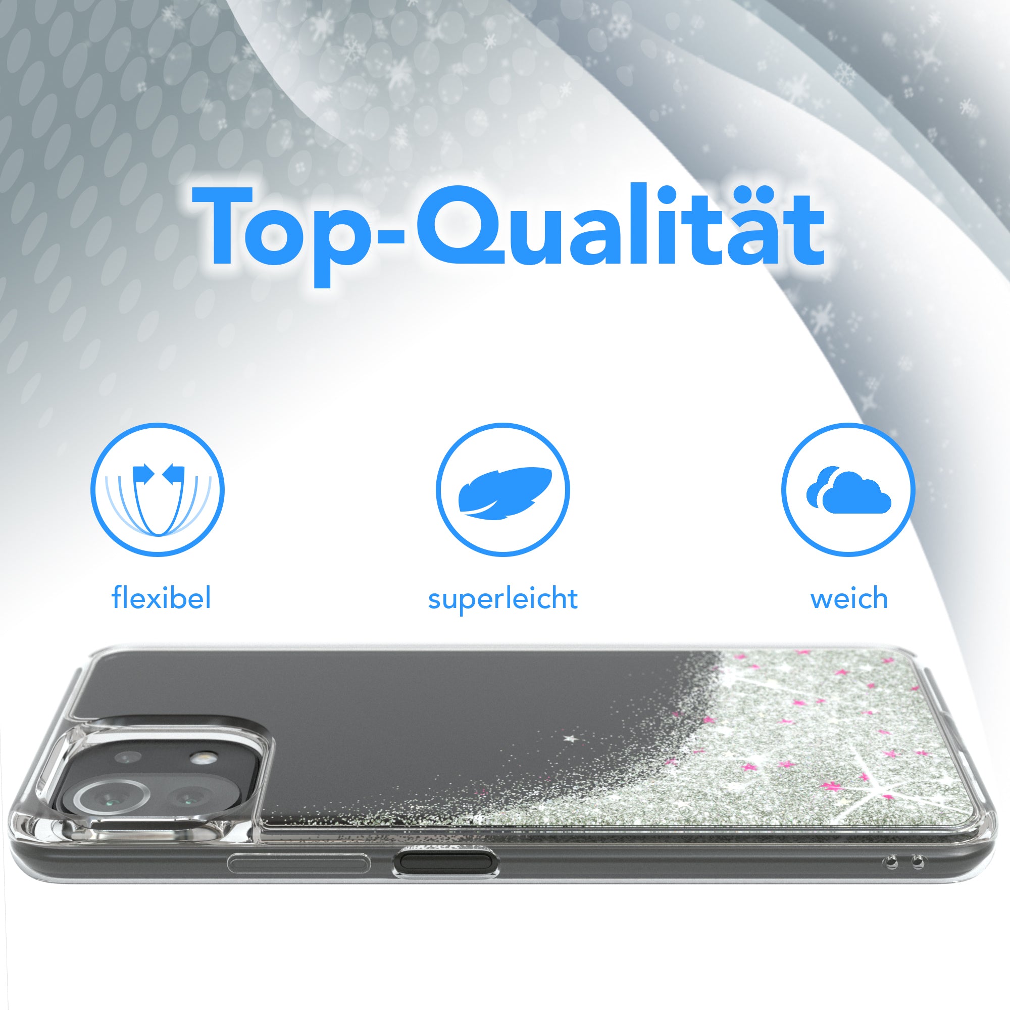 Xiaomi Mi 11 Lite / 5G / 11 Lite 5G NE Glitzerhülle